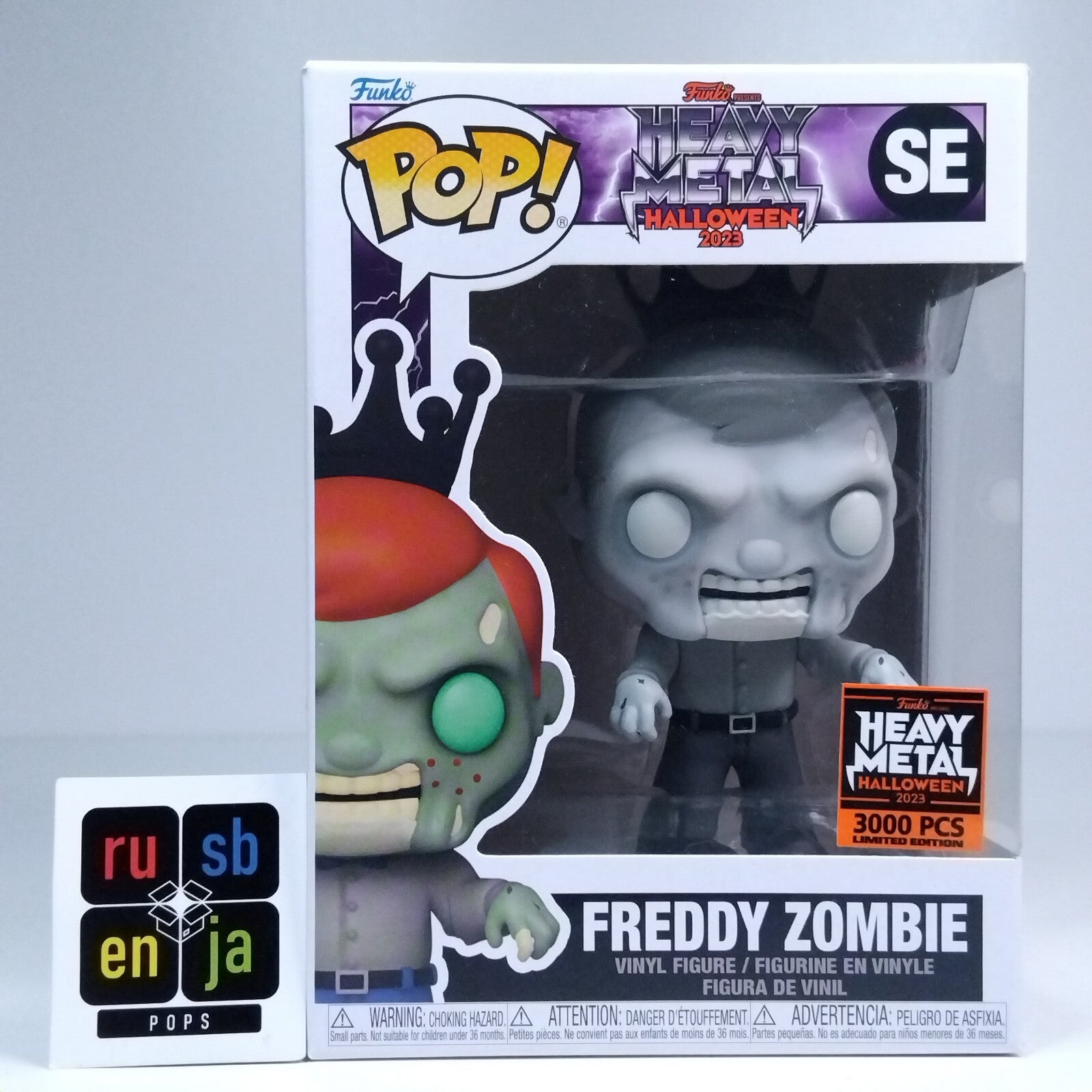 Funko Pop! Heavy Metal Halloween Freddy Zombie 3,000 Pcs #SE