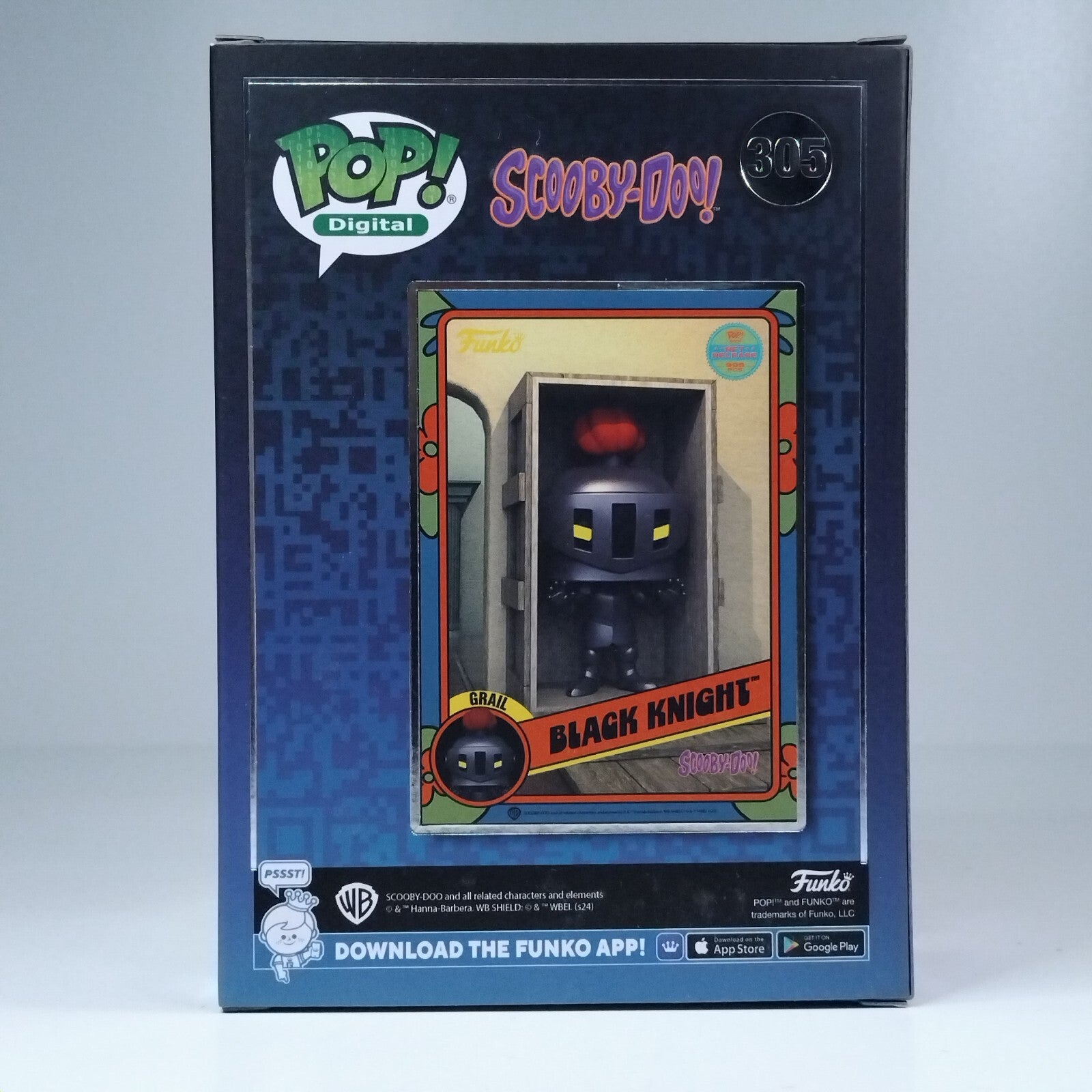 Funko Pop! Digital Animation Scooby-Doo Black Knight 999 Pcs #305
