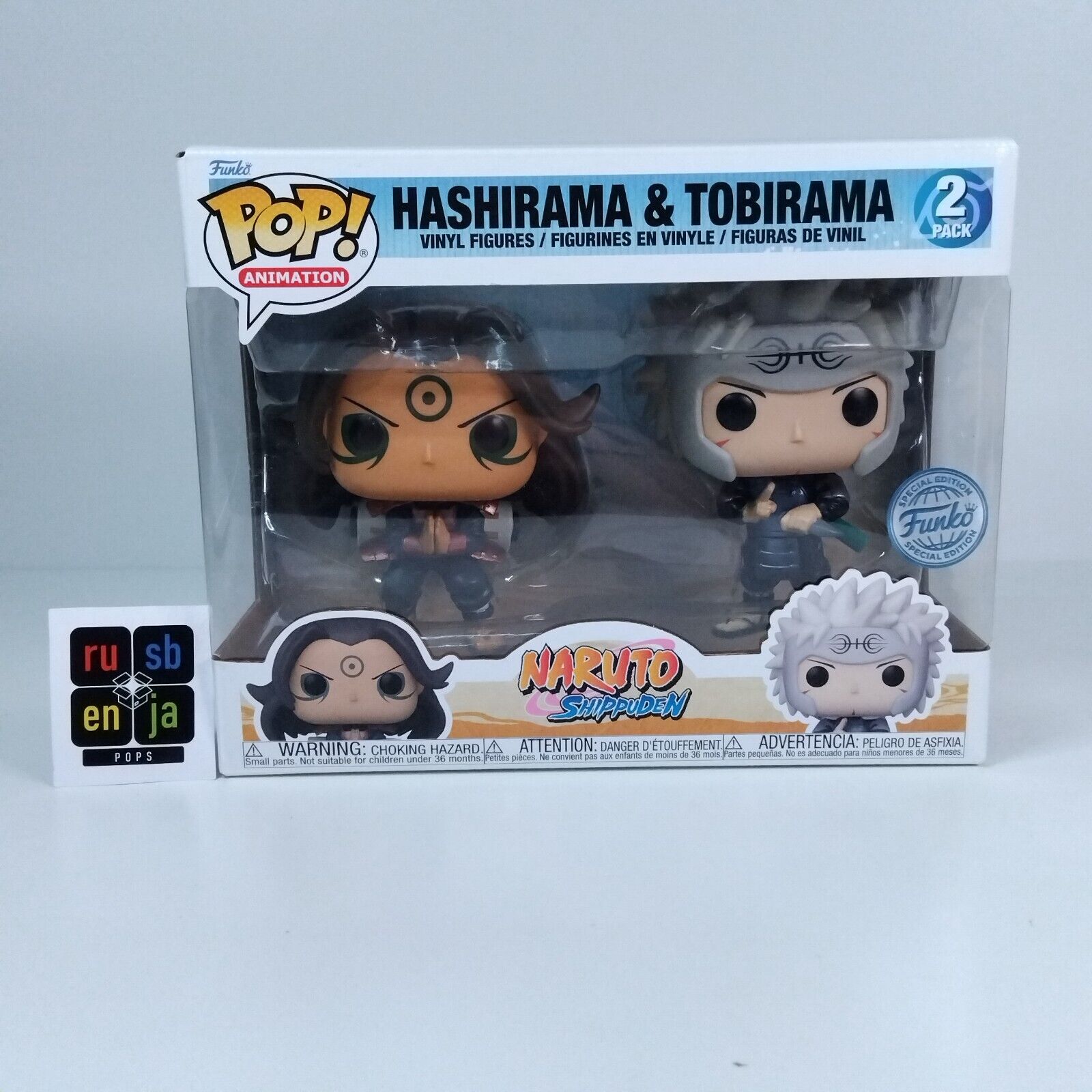 Funko Pop! Anime Demon Slayer Hashirama & Tobimara Special Edition 2 Pack