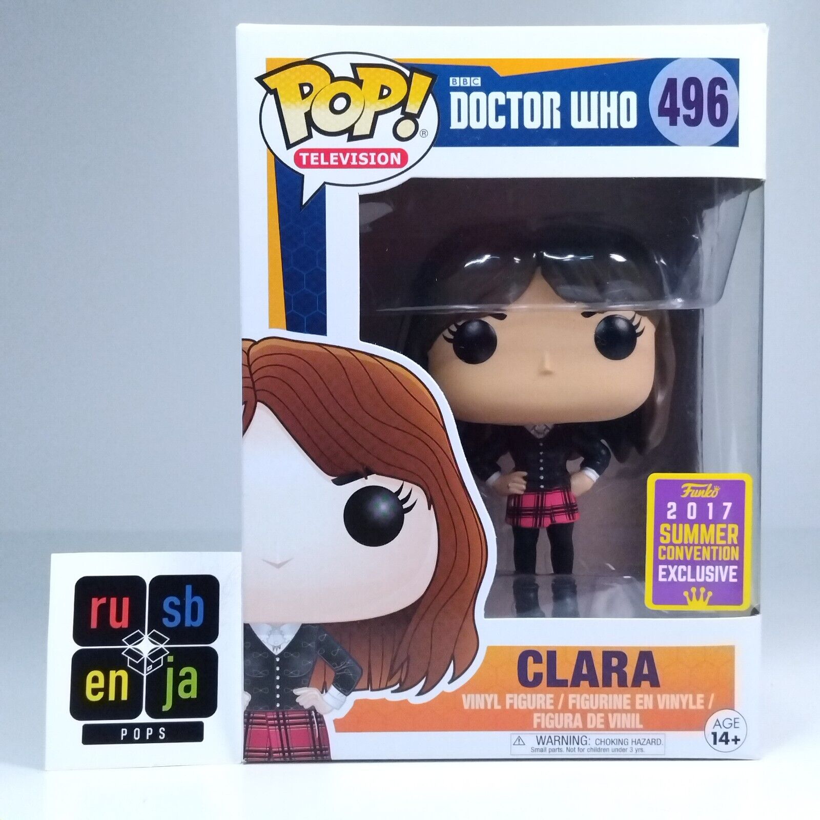 Funko Pop! TV Doctor Who Clara Oswald Exclusive #496