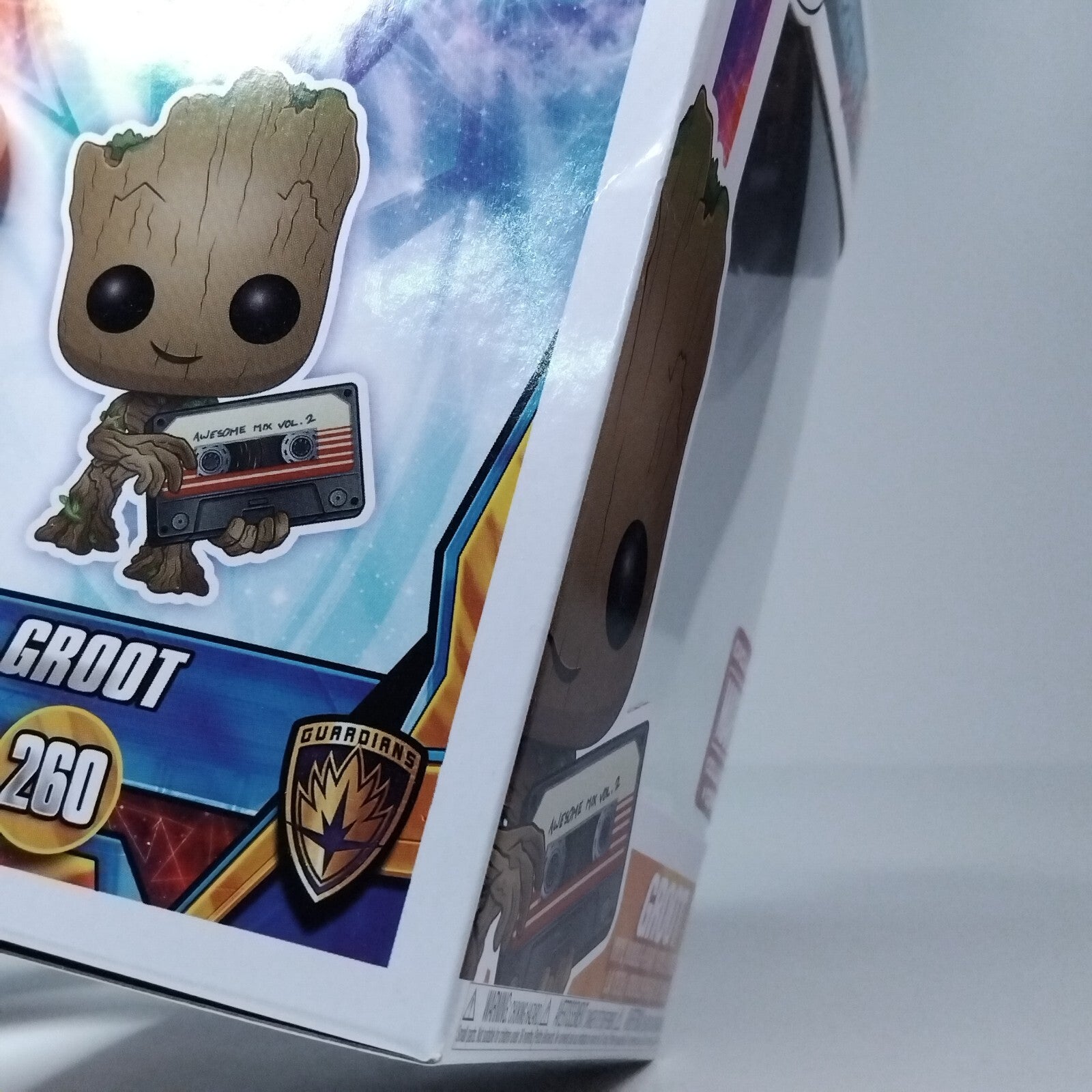 Funko Pop! Marvel Guardians of the Galaxy Groot Collector Corps Exclusive #260