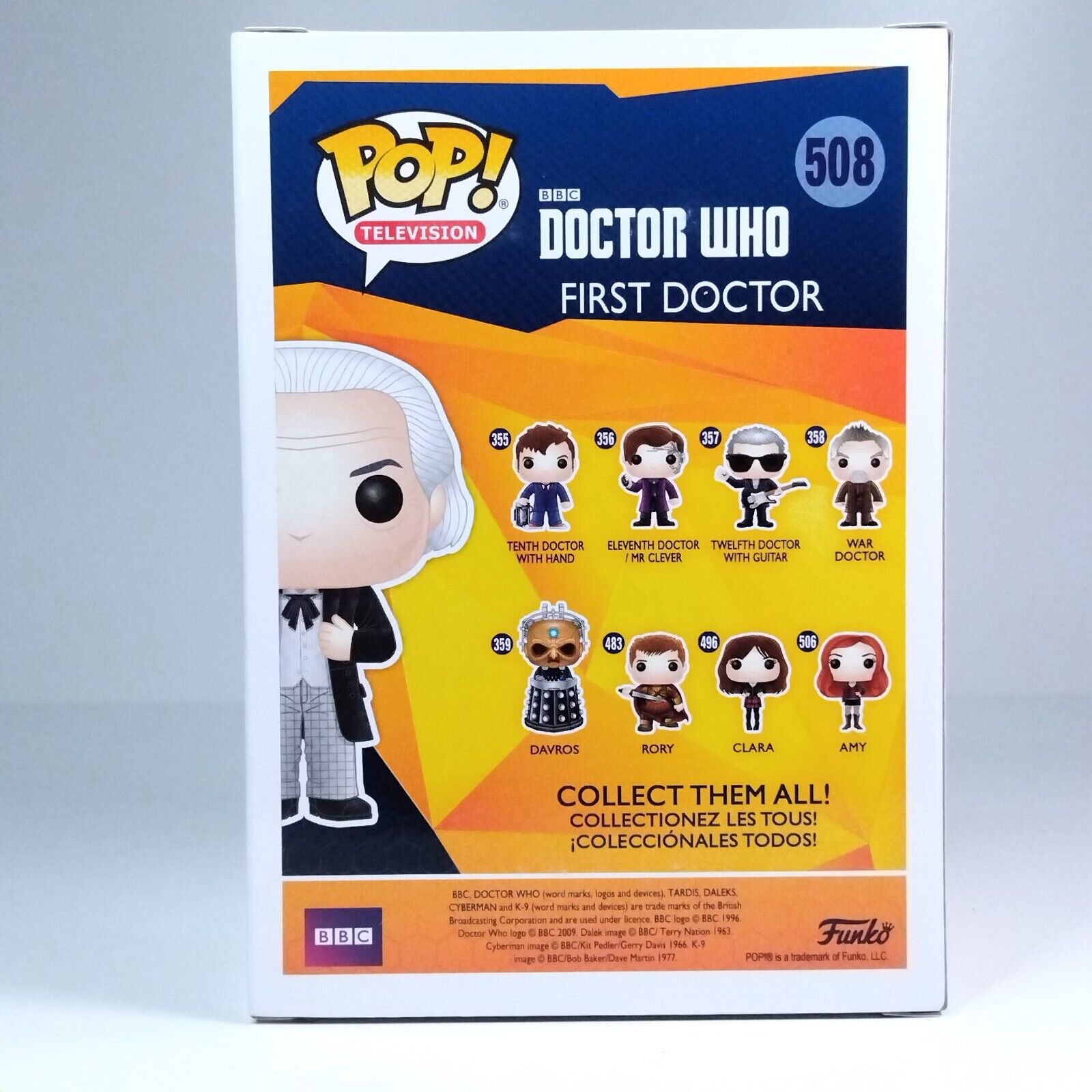 Funko Pop! TV Doctor Who First Doctor Exclusive #508