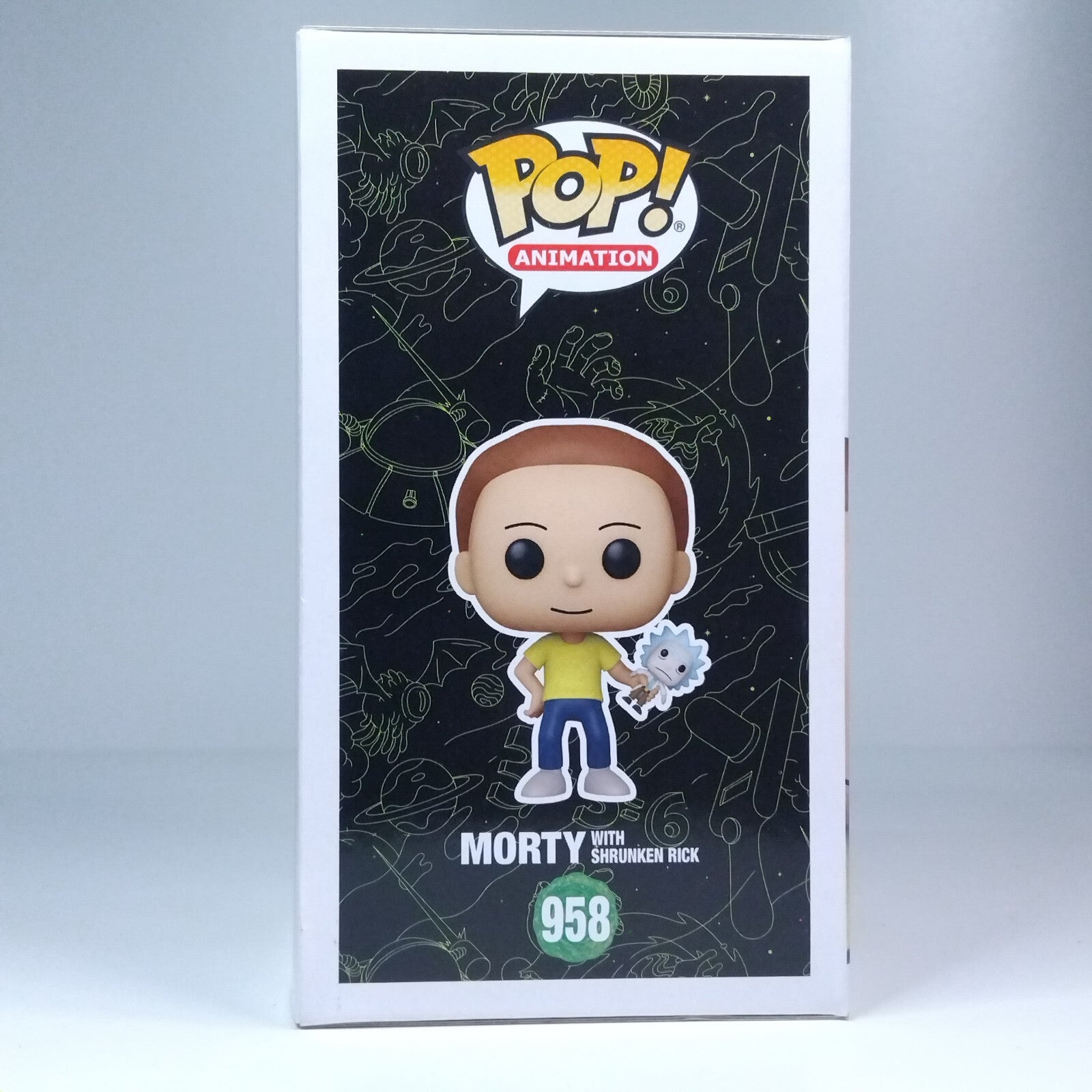 Funko Pop! Animation Rick and Morty - Morty with Shrunken Rick Exclusive #958