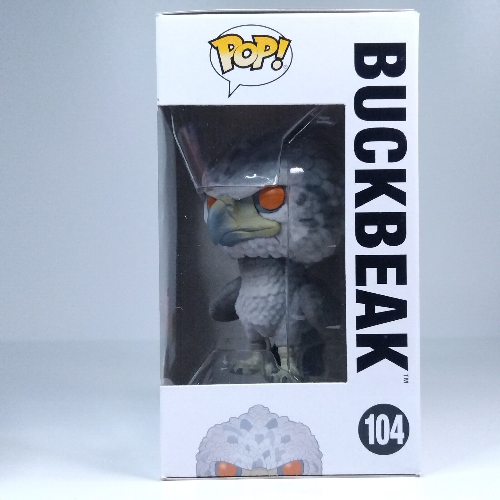 Funko Pop! Harry Potter Buckbeak Flocked Orange Eyes Hot Topic Exclusive #104