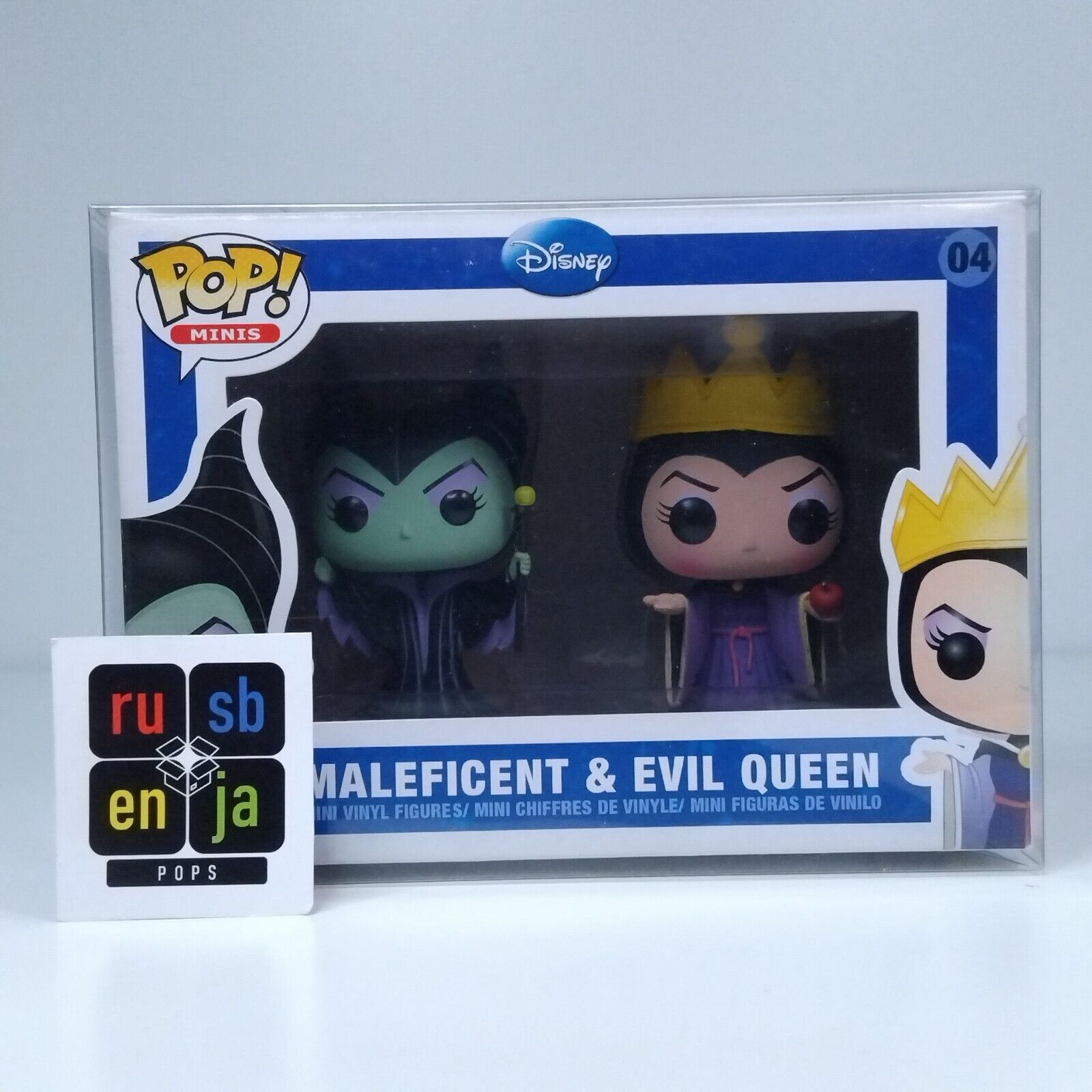 Funko Pop! Minis Disney Maleficent & Evil Queen 2 Pack #04