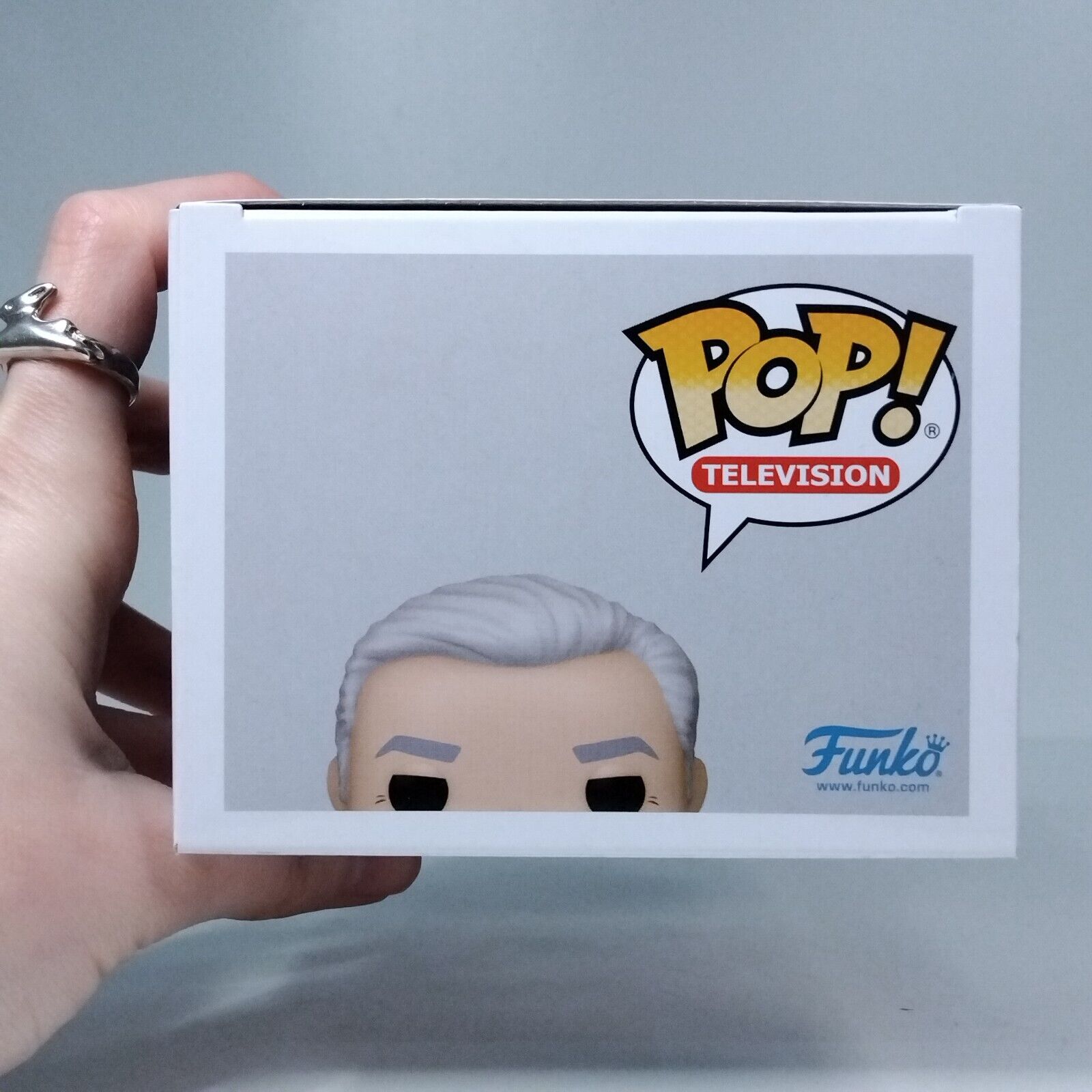 Funko Pop! TV Succession Logan Roy Signed Brian Cox COA #1430 WS