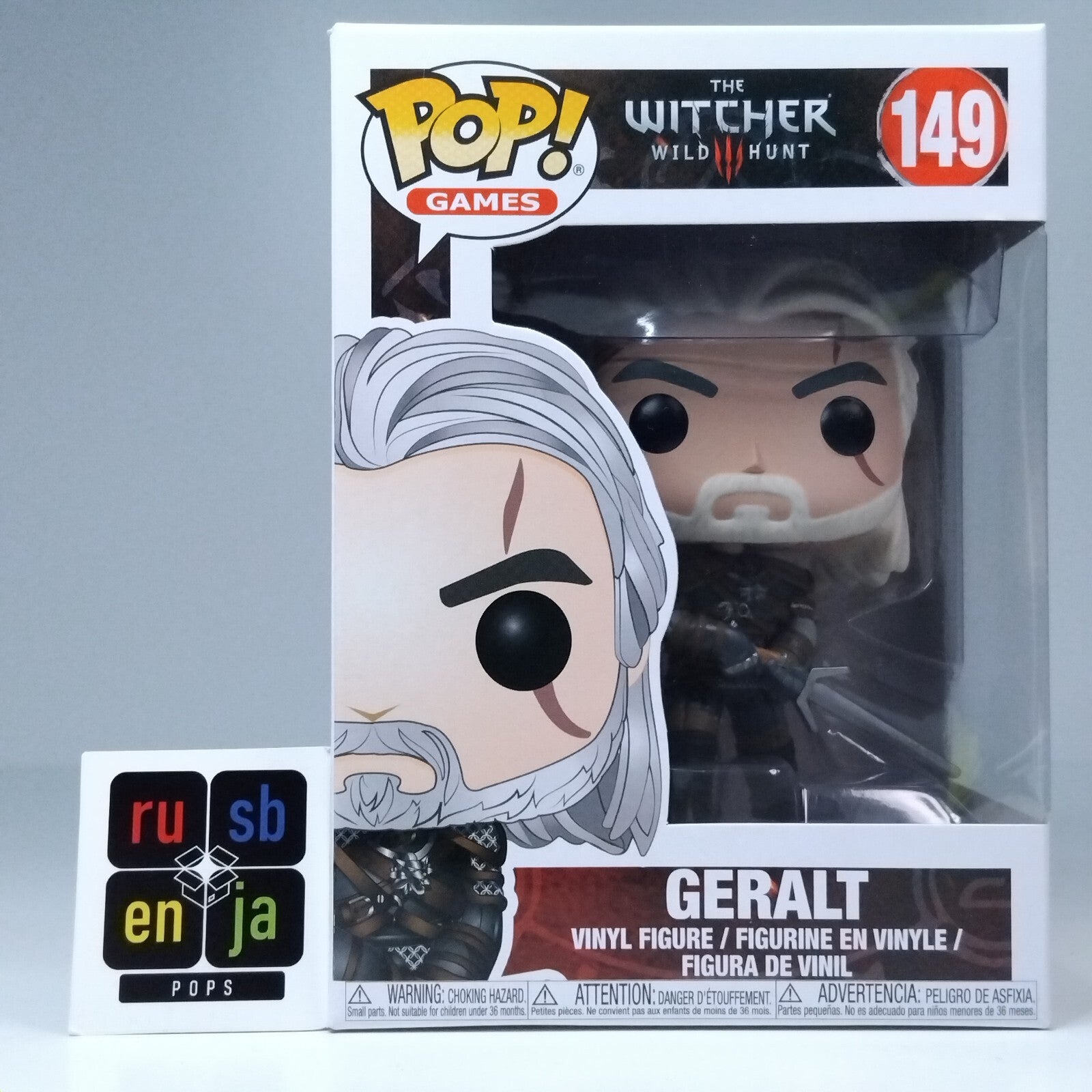 Funko Pop! Games The Witcher Geralt #149