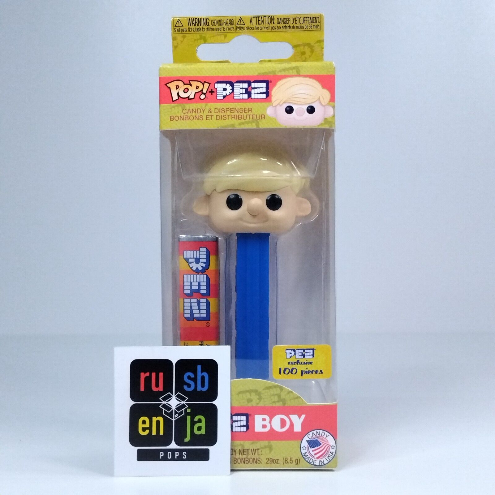 Funko Pop! Pez Dispenser Pez Boy Blonde 100 Pcs Limited Edition