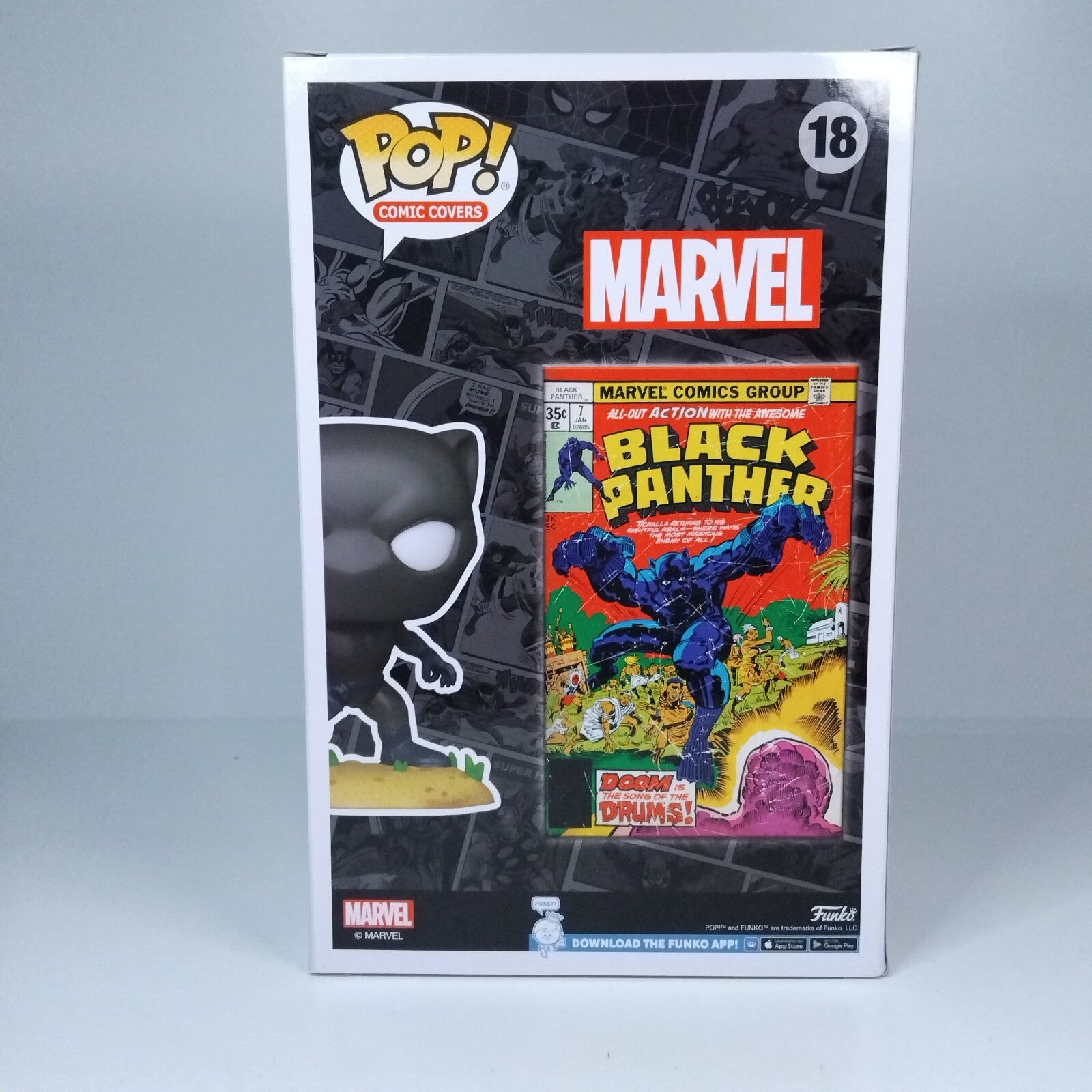 Funko Pop! Marvel Comic Covers Black Panther #18