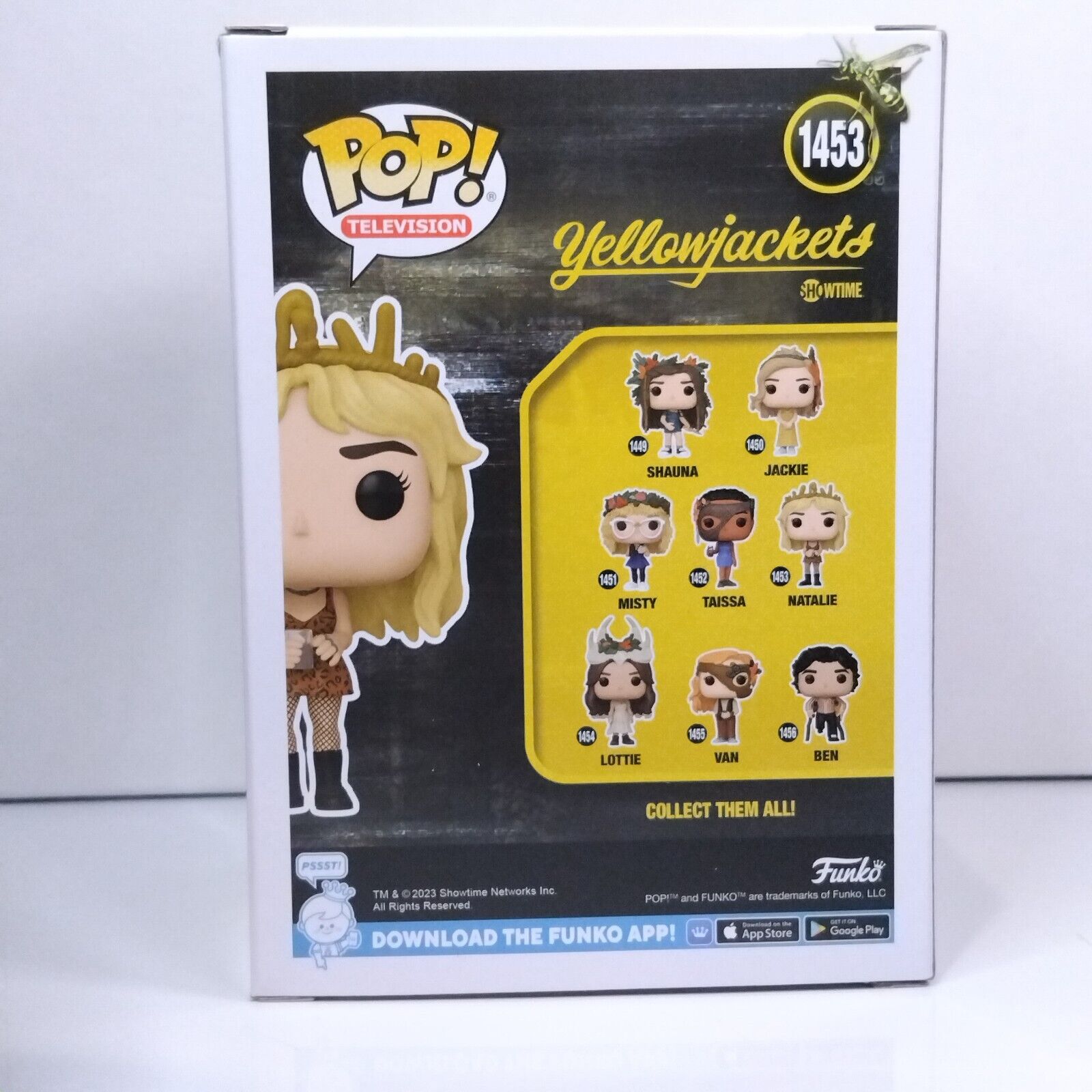 Funko Pop! TV Yellowjackets Natalie Signed Juliette Lewis COA #1453