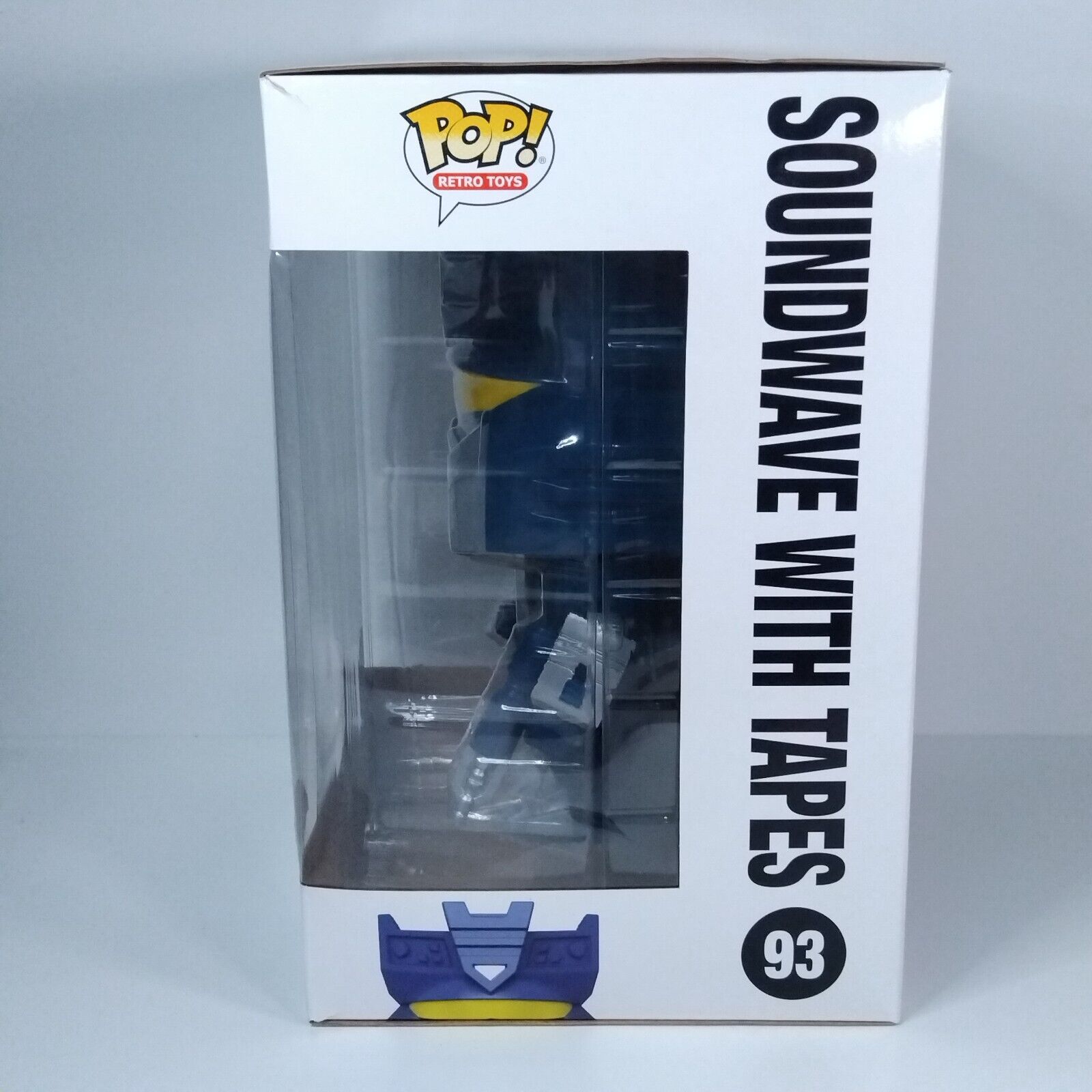 Funko Pop! Retro Toys Transformers Soundwave with Tapes 10" Inch #93