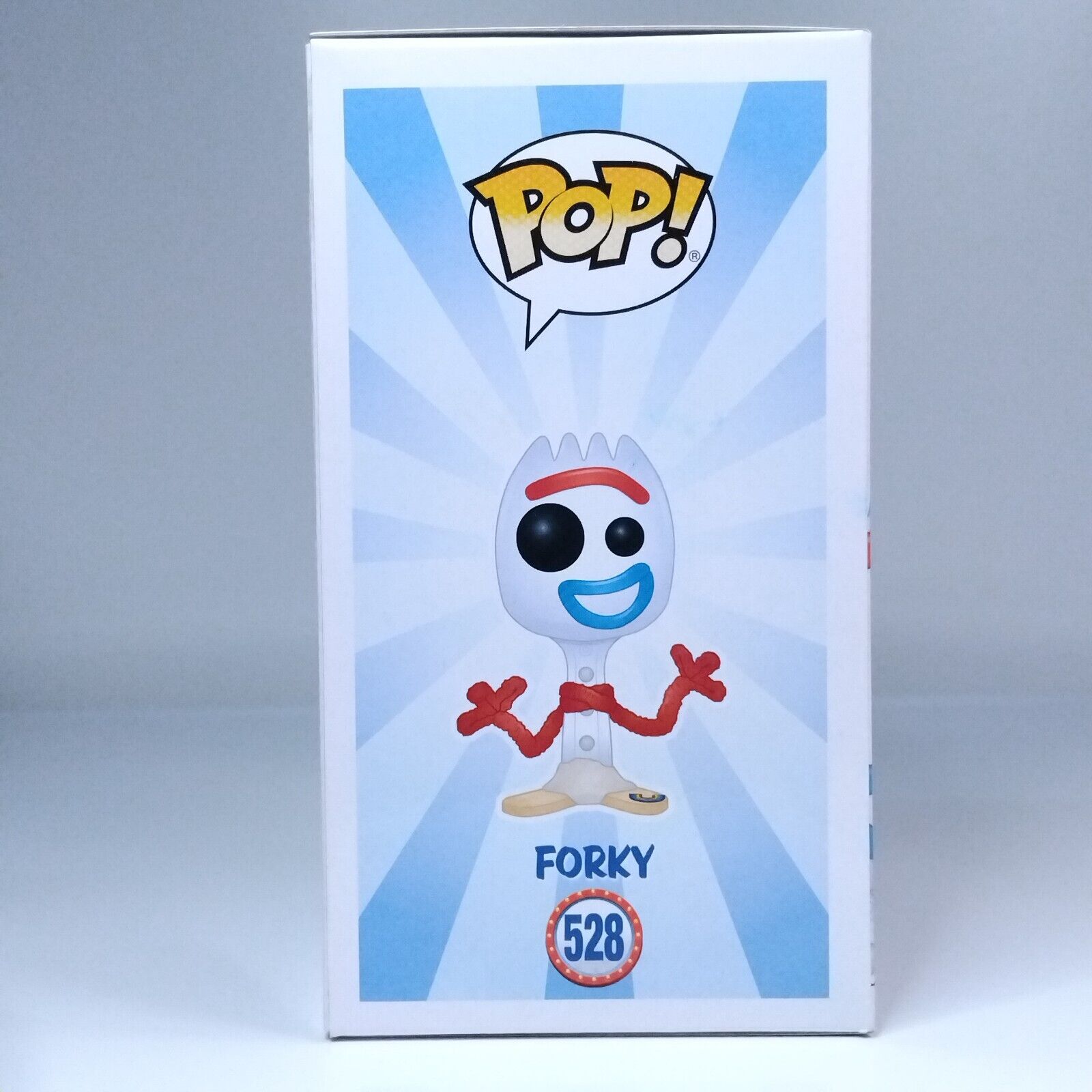 Funko Pop! Disney Toy Story 4 Forky Signed Tony Hale COA #528 WS