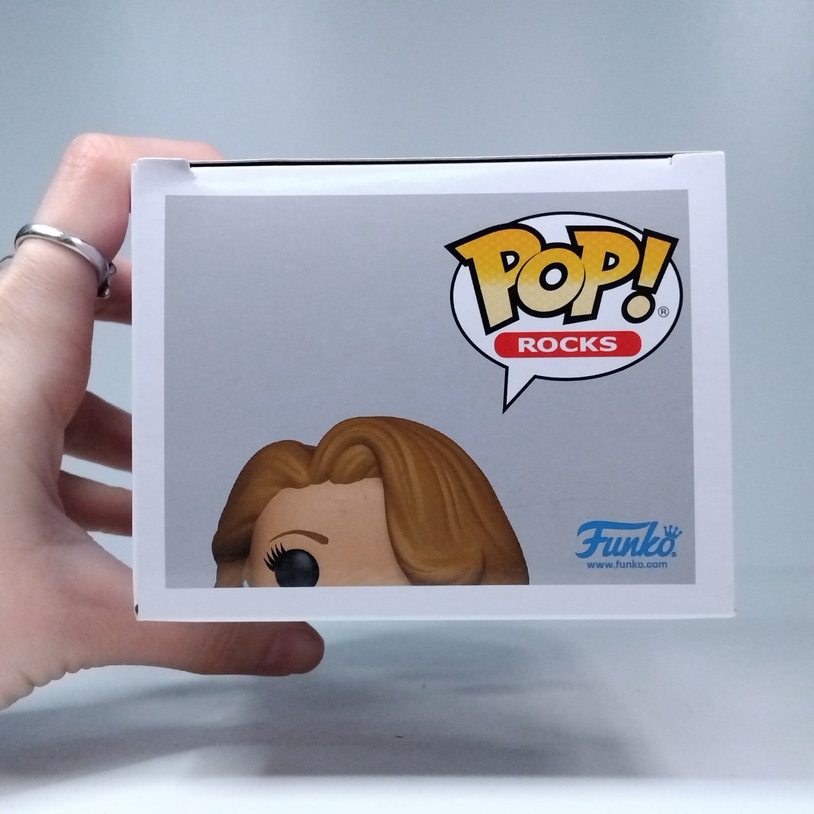 Funko Pop! Rocks Music Mariah Carey Merry Christmas Diamond #85 BOX DAMAGE
