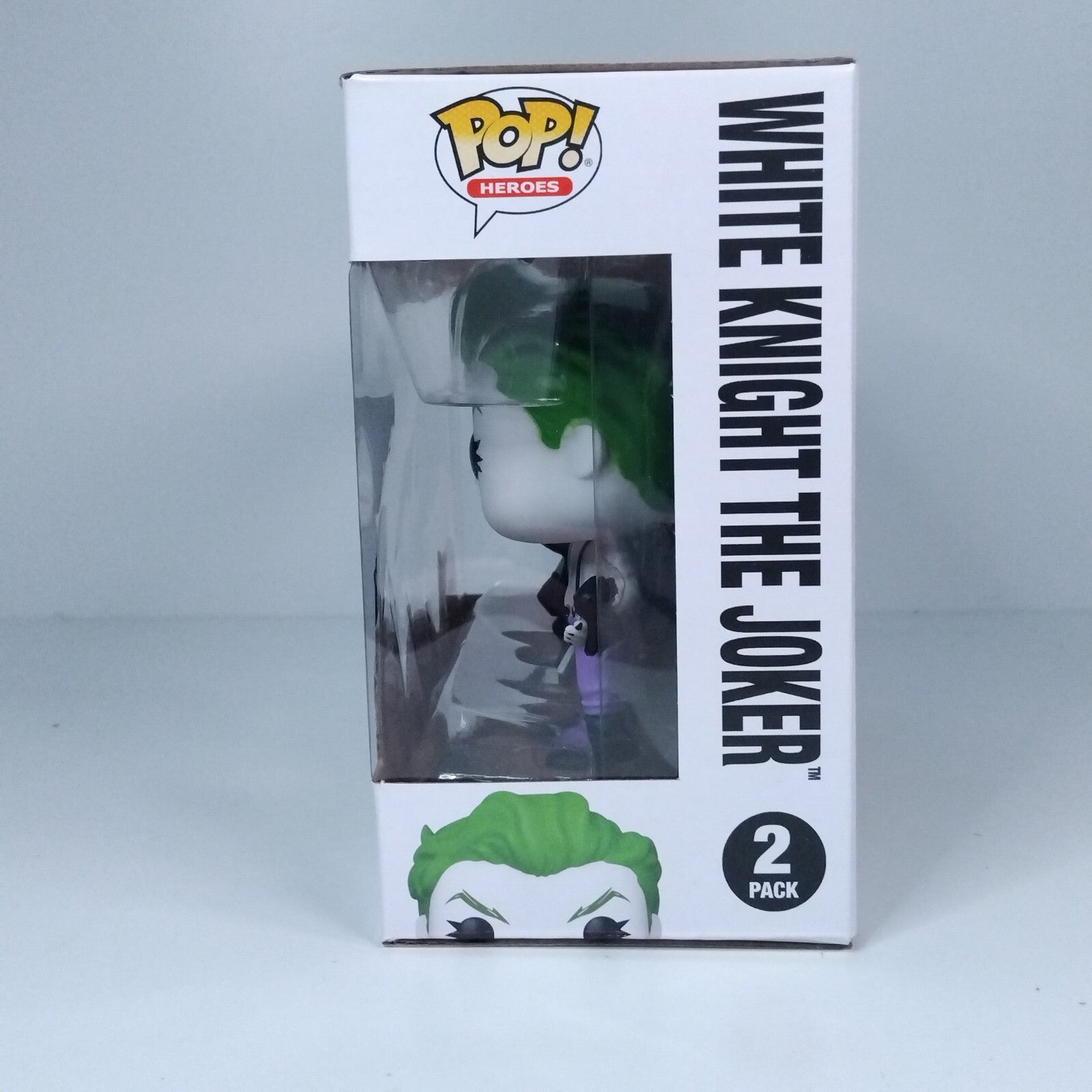 Funko Pop! DC Heroes White Knight Batman & White Knight Joker 2 Pack