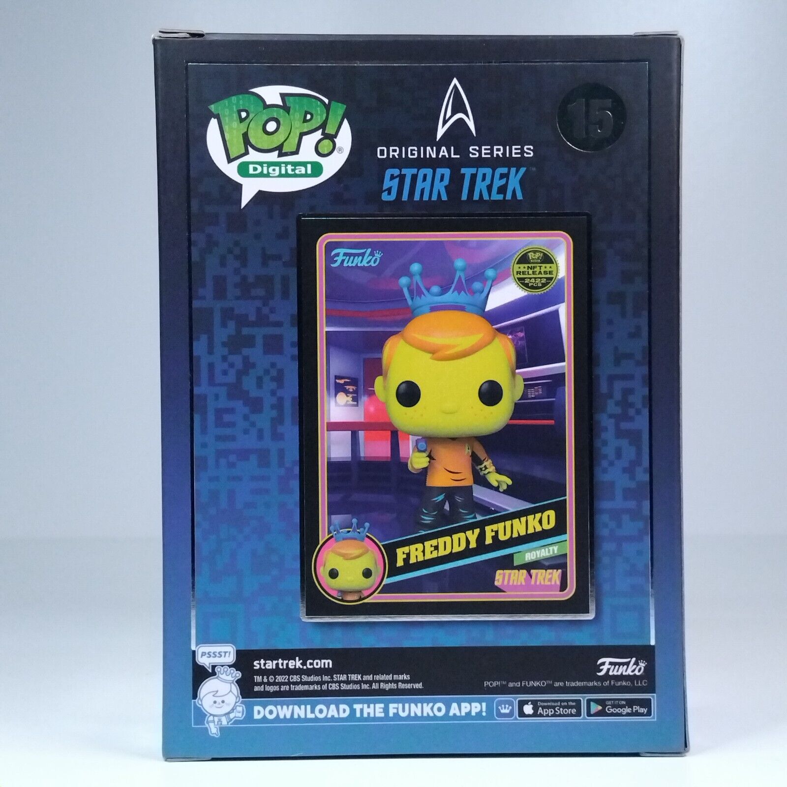 Funko Pop! Digital TV Star Trek Freddy Funko 2,422 Pcs #15