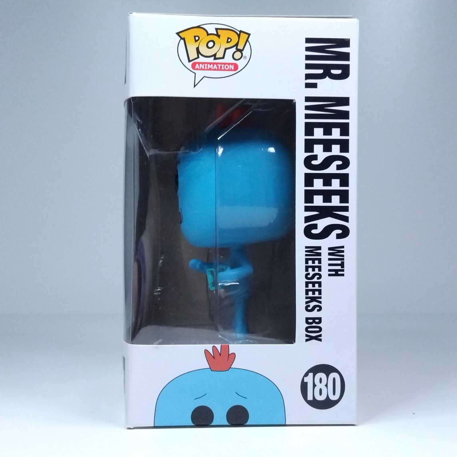 Funko Pop! Animation Rick and Morty - Mr. Meeseeks with Meeseeks Box #180