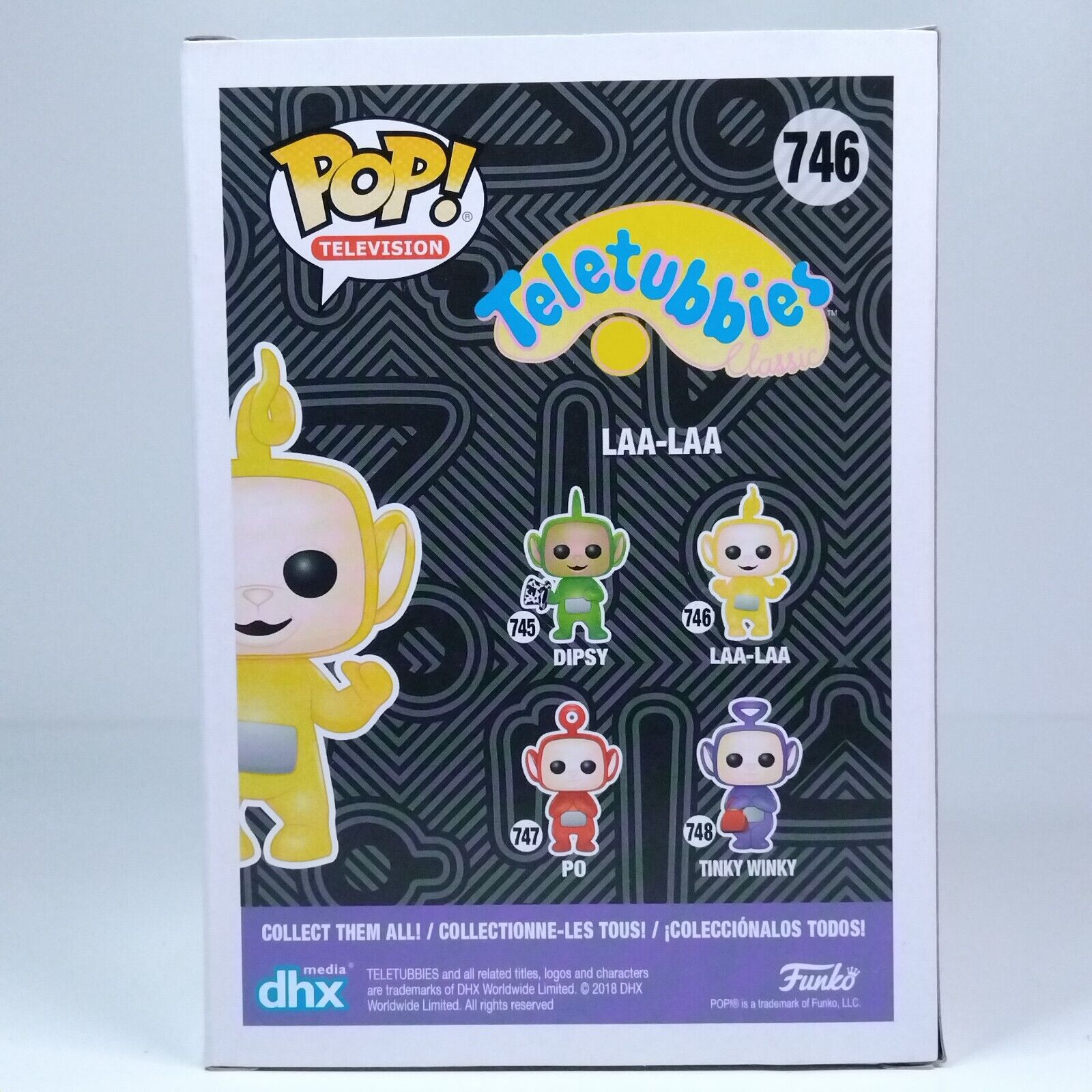 Funko Pop! TV Teletubbies Laa-Laa Limited Edition #746