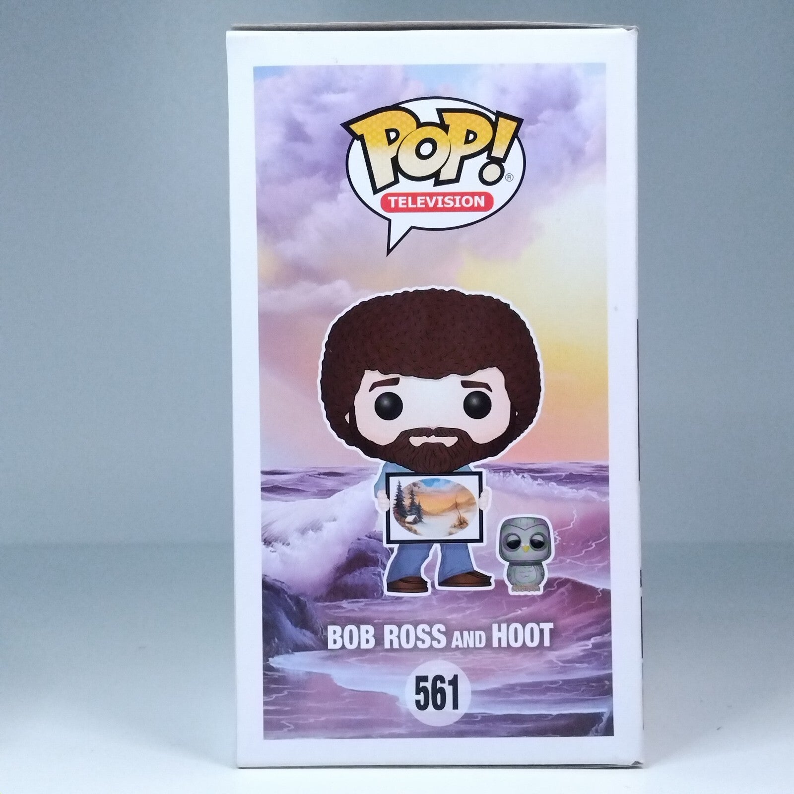 Funko Pop! TV The Joy of Painting Bob Ross and Hoot Chase Edition #561