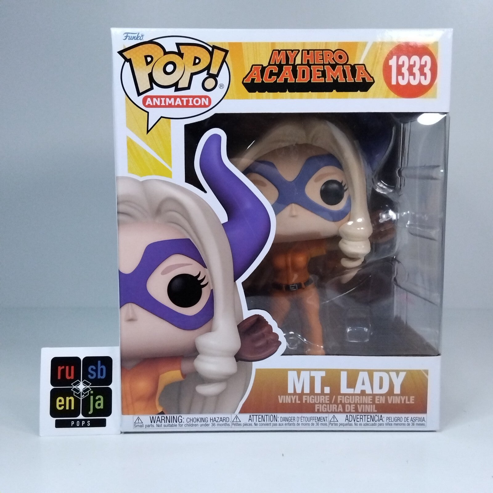 Funko Pop! Anime MHA My Hero Academia 6" Inch Mt. Mount Lady #1333
