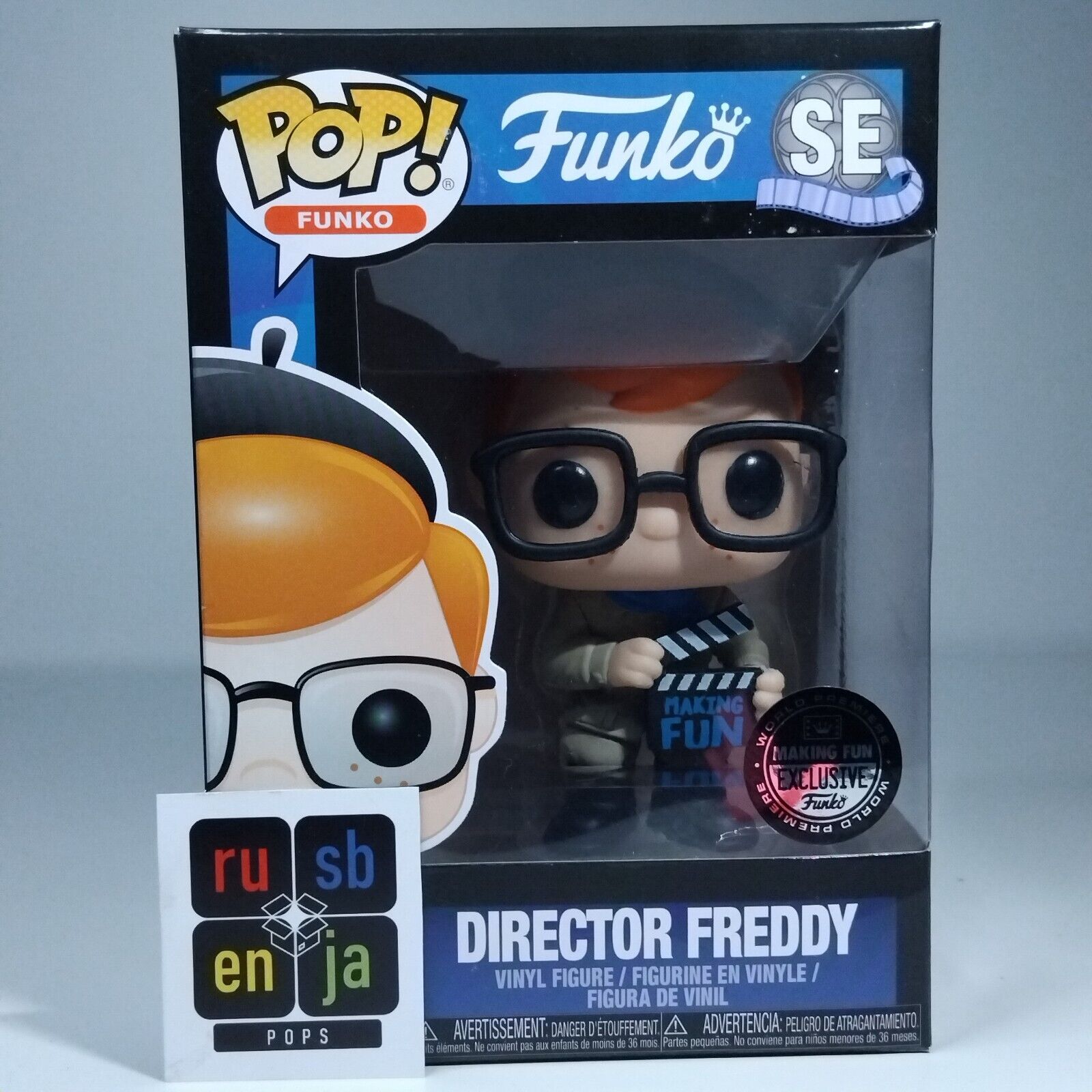 Funko Pop! Director Freddy Funko Making Fun Exclusive #SE