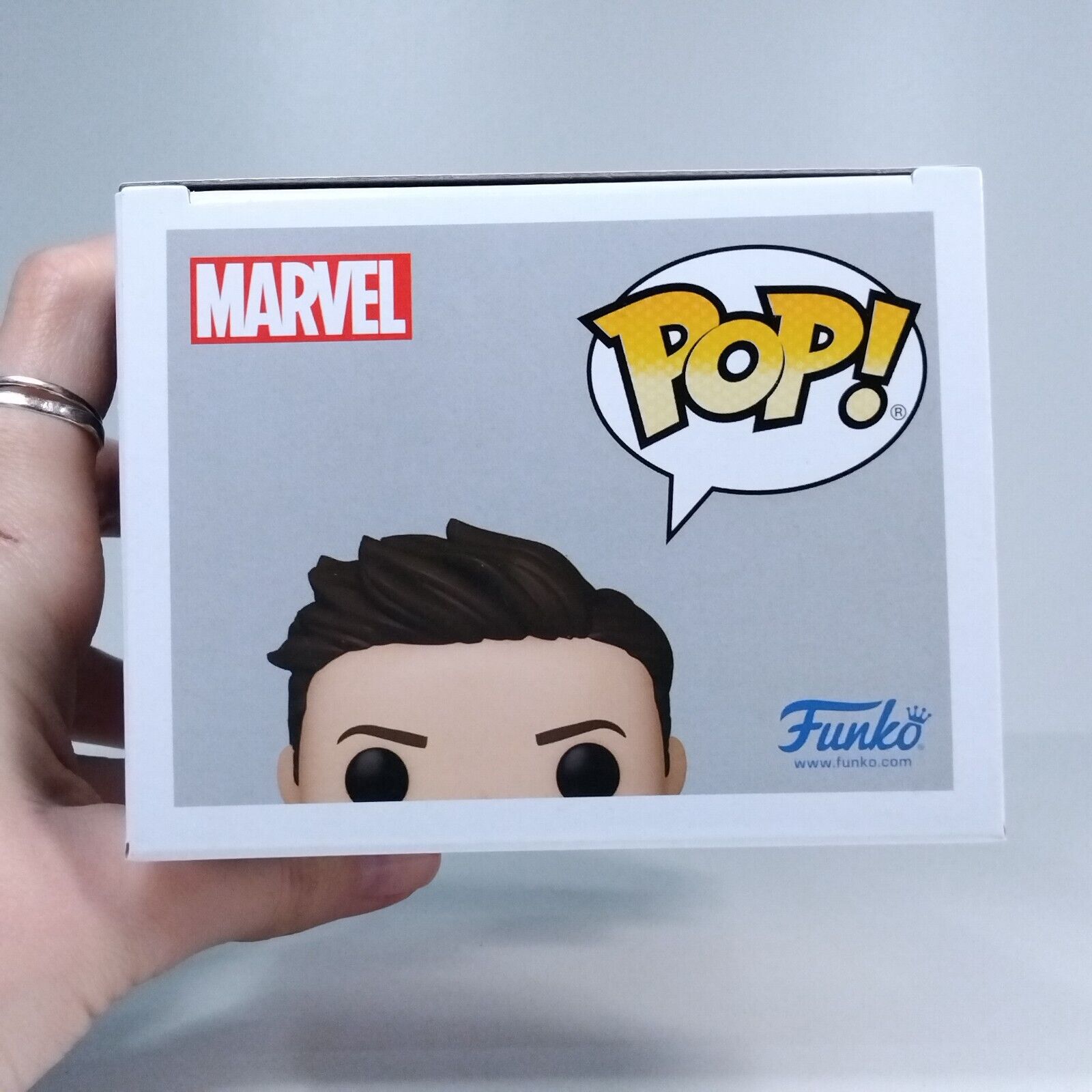 Funko Pop! Marvel Infinity Saga Tony Stark Popup Comfest Exclusive Glows #1416