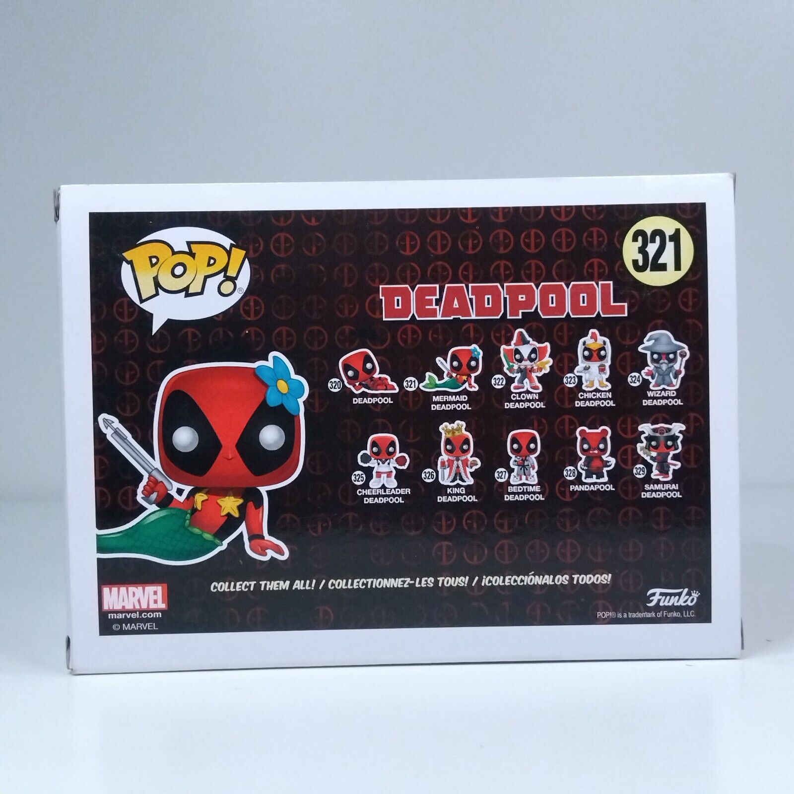 Funko Pop! Marvel Mermaid Deadpool Exclusive #321