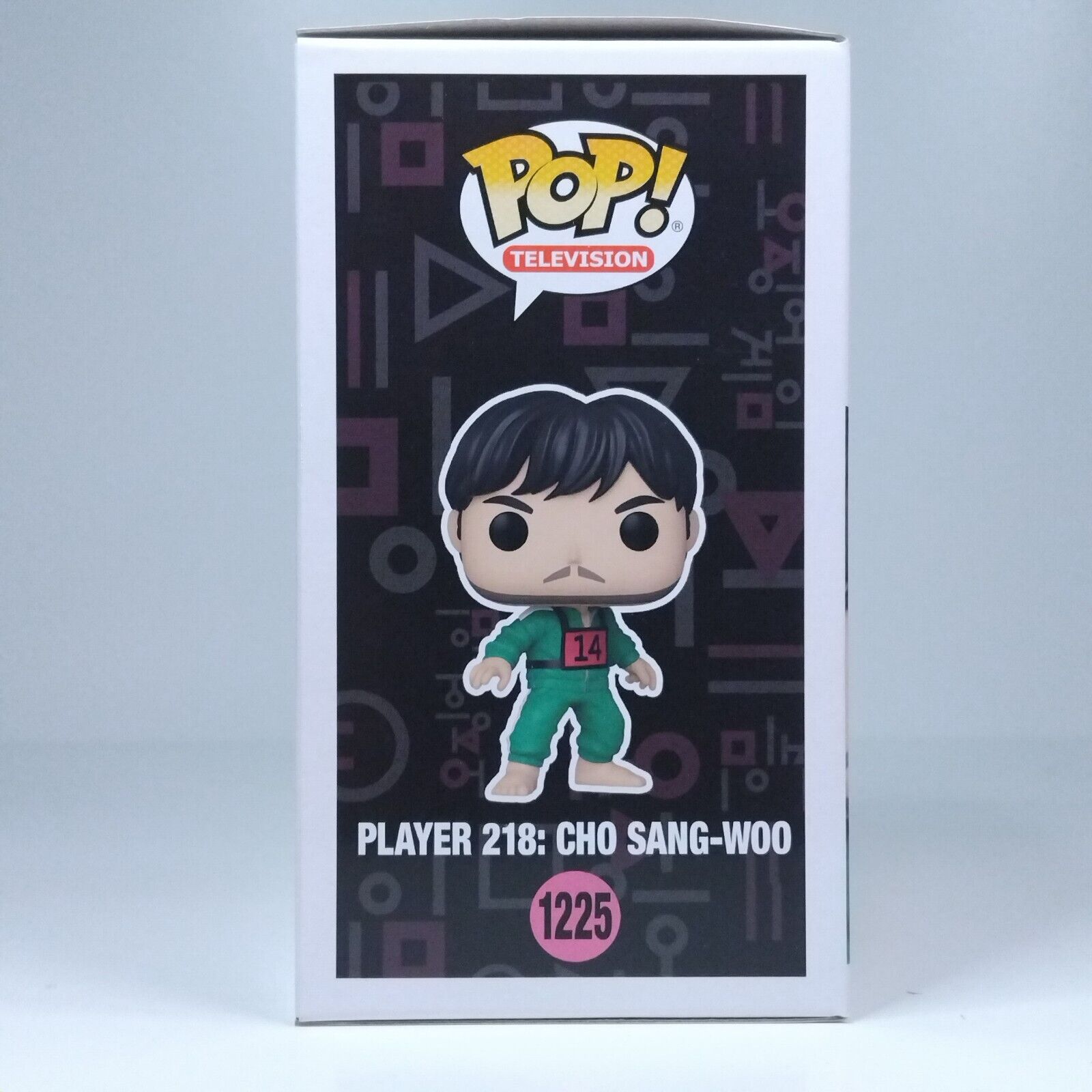 Funko Pop! TV Squid Games Player 218 Cho Sang-Woo Signed Stephen Fu COA #1225