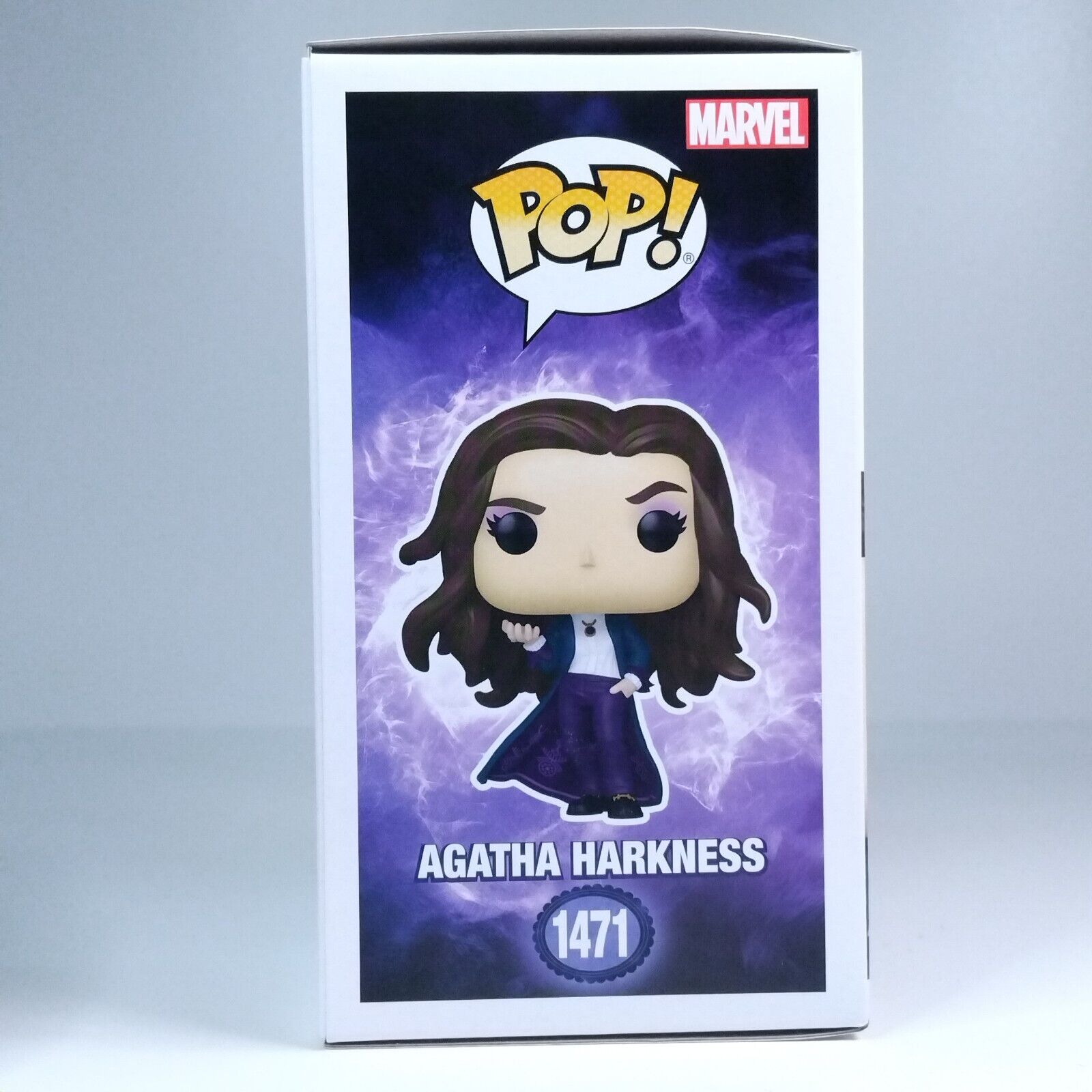 Funko Pop! Marvel Agatha Harkness Signed Kathryn Hahn COA #1471 WS