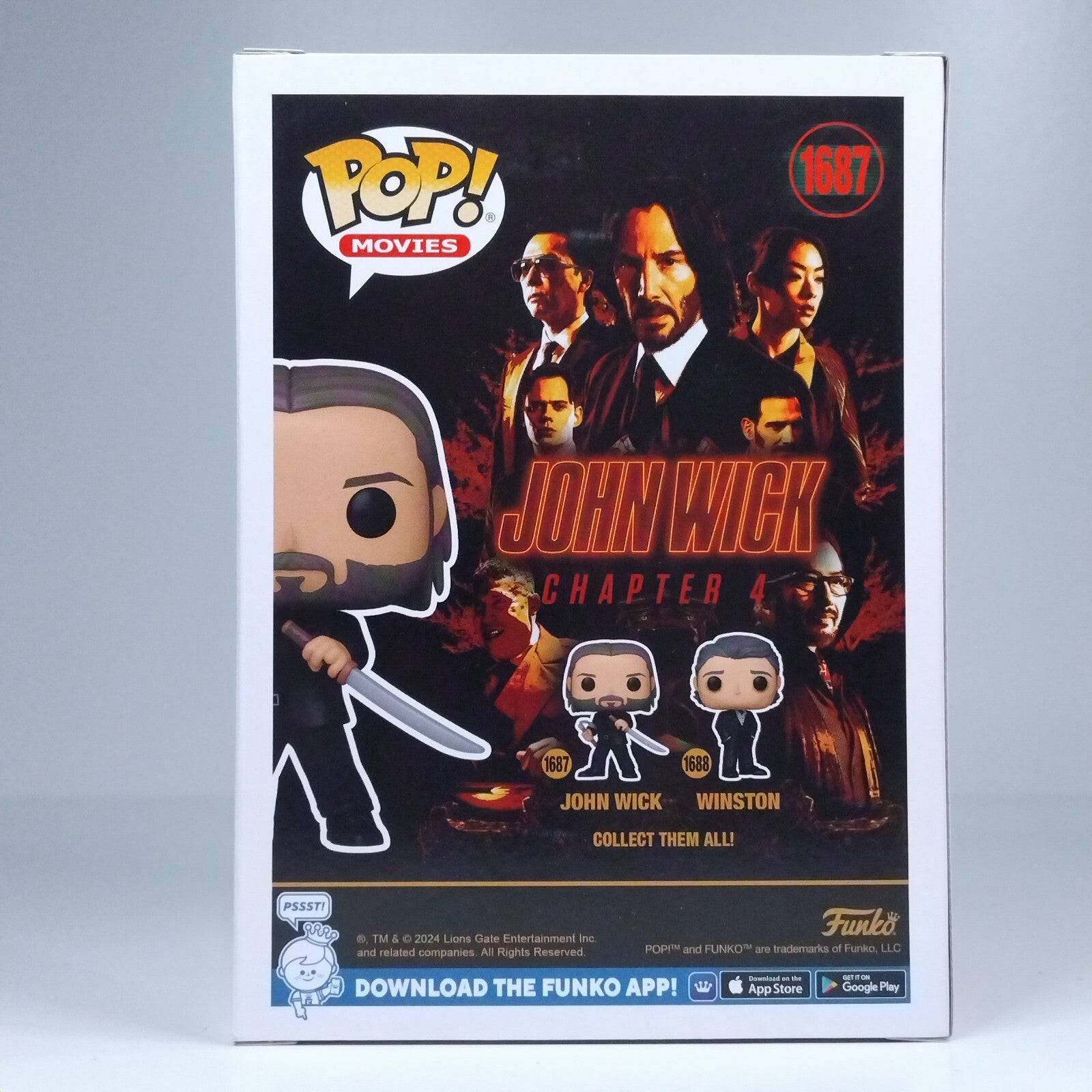 Funko Pop! Movies John Wick Chapter 4 #1687
