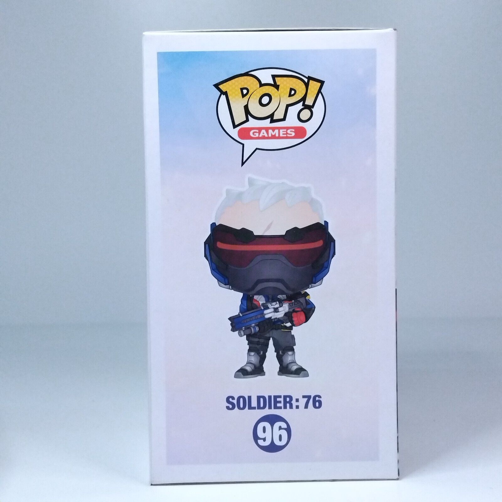 Funko Pop! Games Overwatch Soldier:76 Gold Blizzard Exclusive #96