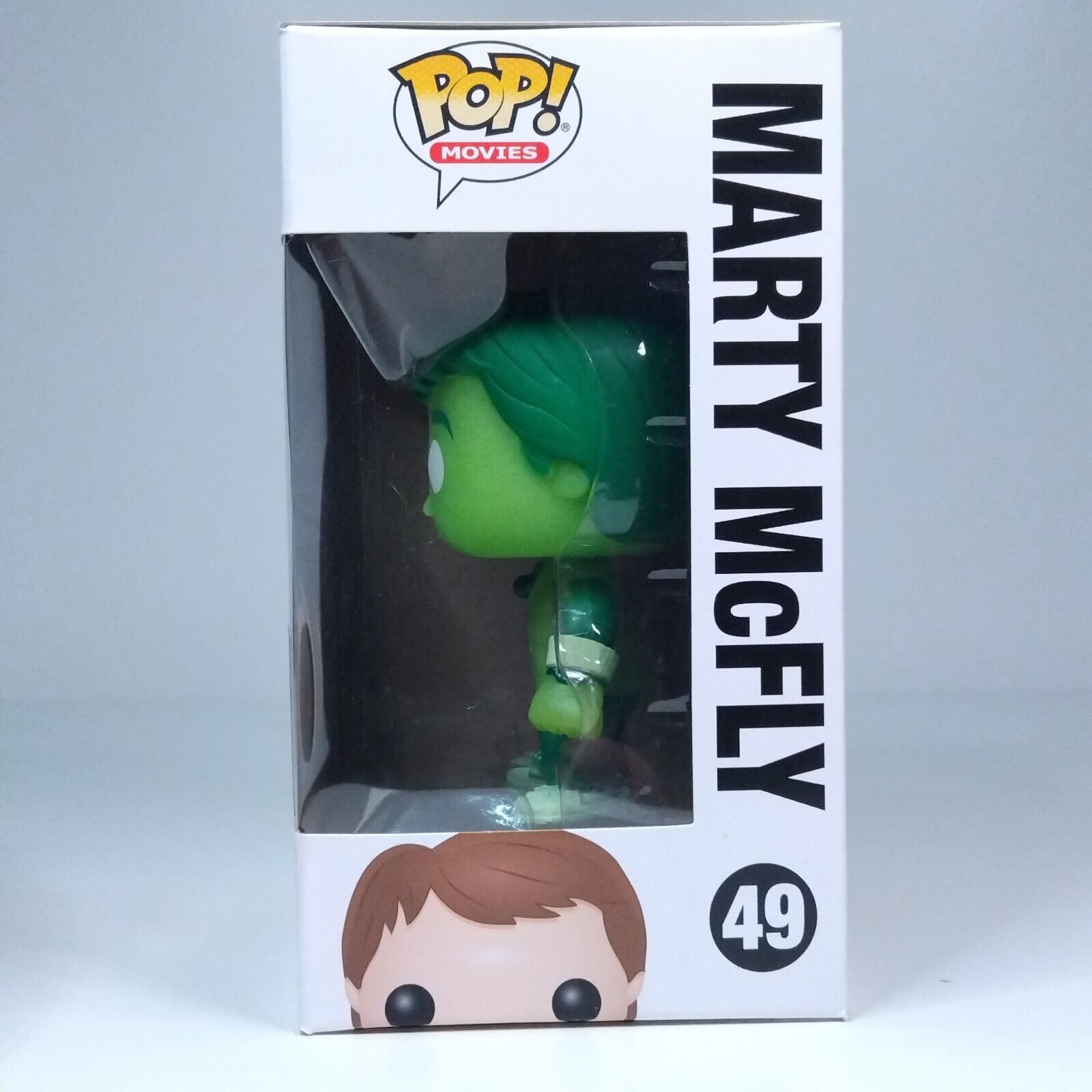 Funko Pop! Back to the Future Marty McFly Plutonium Plastic Empire 3,000 Pcs #49