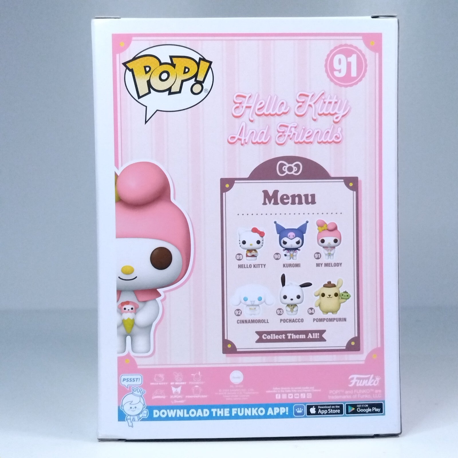Funko Pop! Ad Icons Hello Kitty and Friends My Melody #91