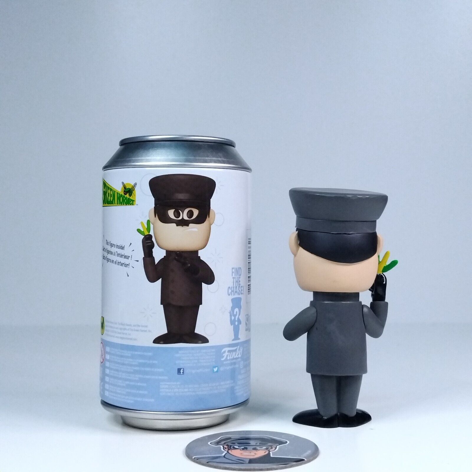 Funko Soda Movies The Green Hornet Gray Kato Chase 1/1,000