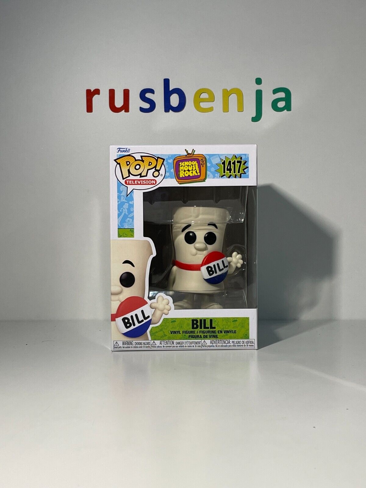 Funko Pop! TV School House Rock! Bill #1417