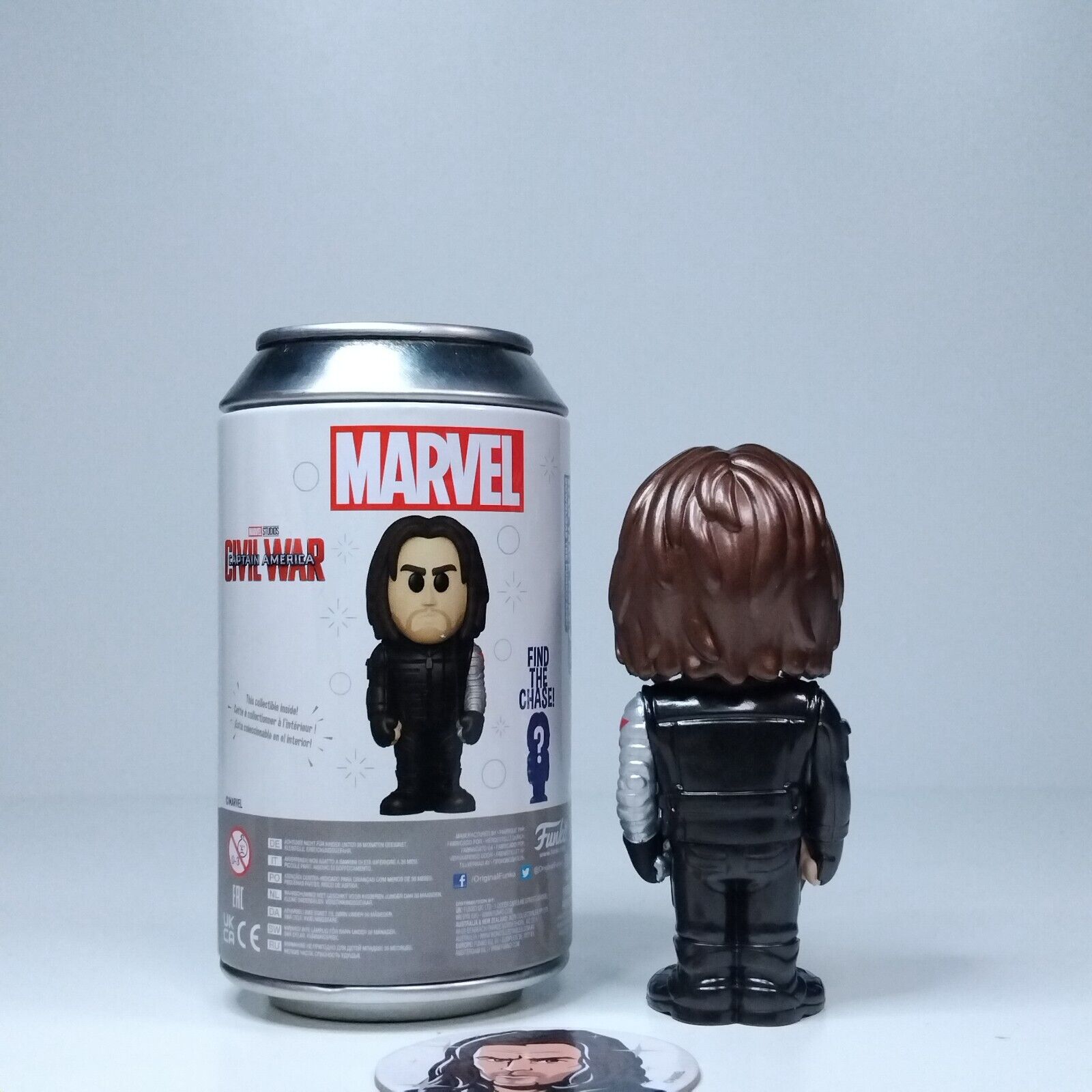 Funko Soda Marvel Winter Soldier Metallic Chase 1/1,300