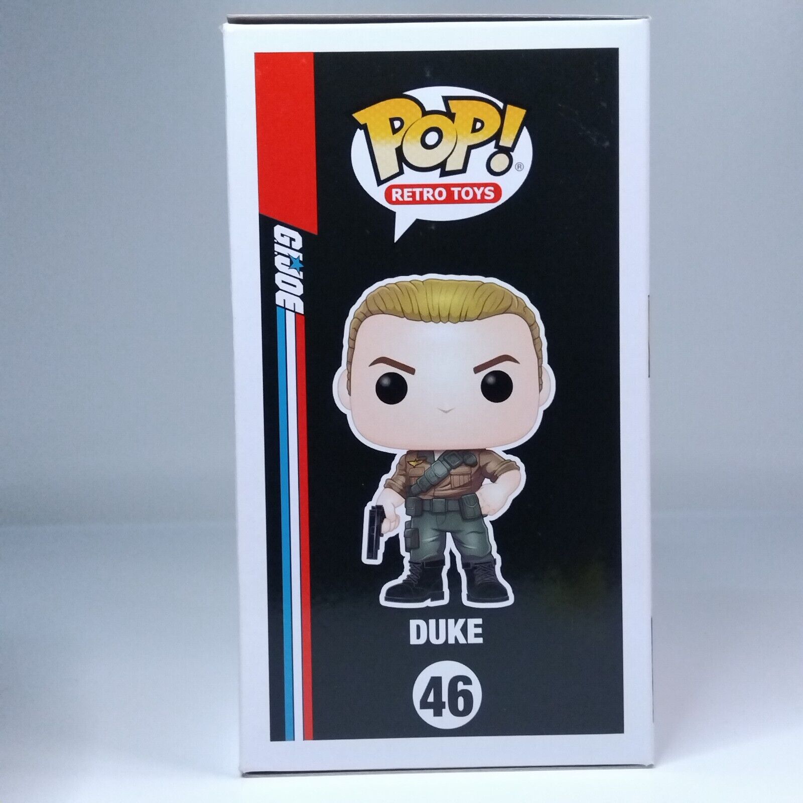 Funko Pop! Retro Toys GI Joe Duke Signed Michael Bell COA #46 WS