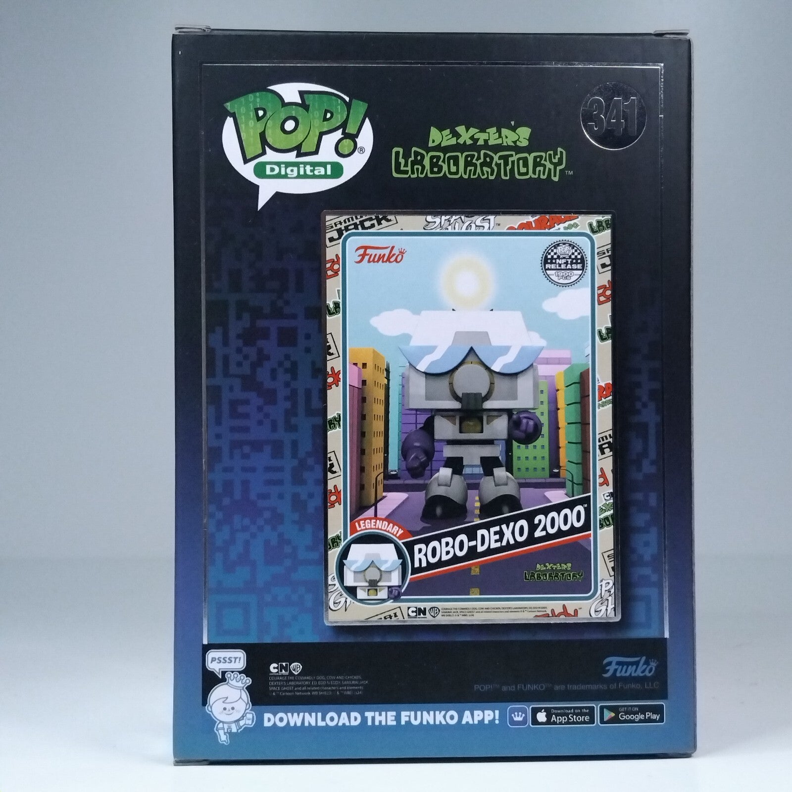Funko Pop! Digital Animation Dexter's Laboratory Robo-Dexo 2000 1,900 Pcs #341