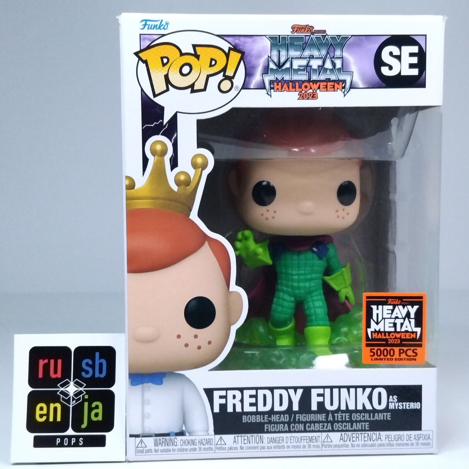 Funko Pop! Marvel Spider-Man Freddy Funko as Mysterio #SE