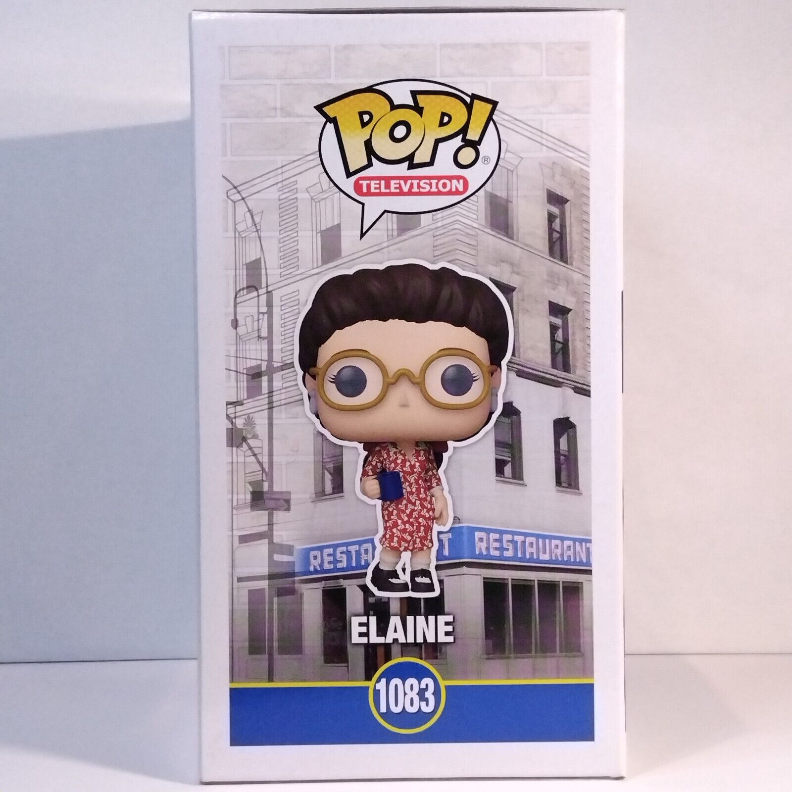 Funko Pop! TV Seinfeld Elaine Julia Louis-Dreyfus COA #1083 WS