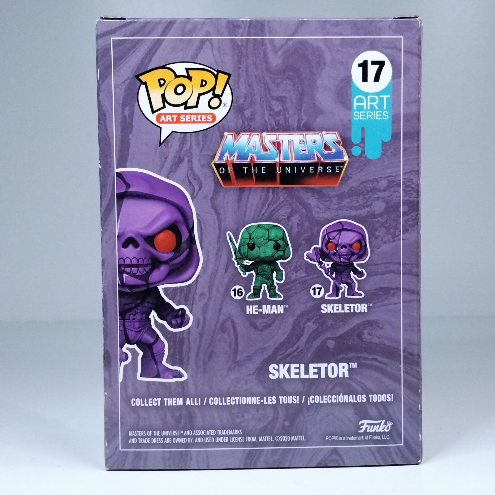 Funko Pop! Retro TV MOTU Master of the Universe Art Series Skeletor #17