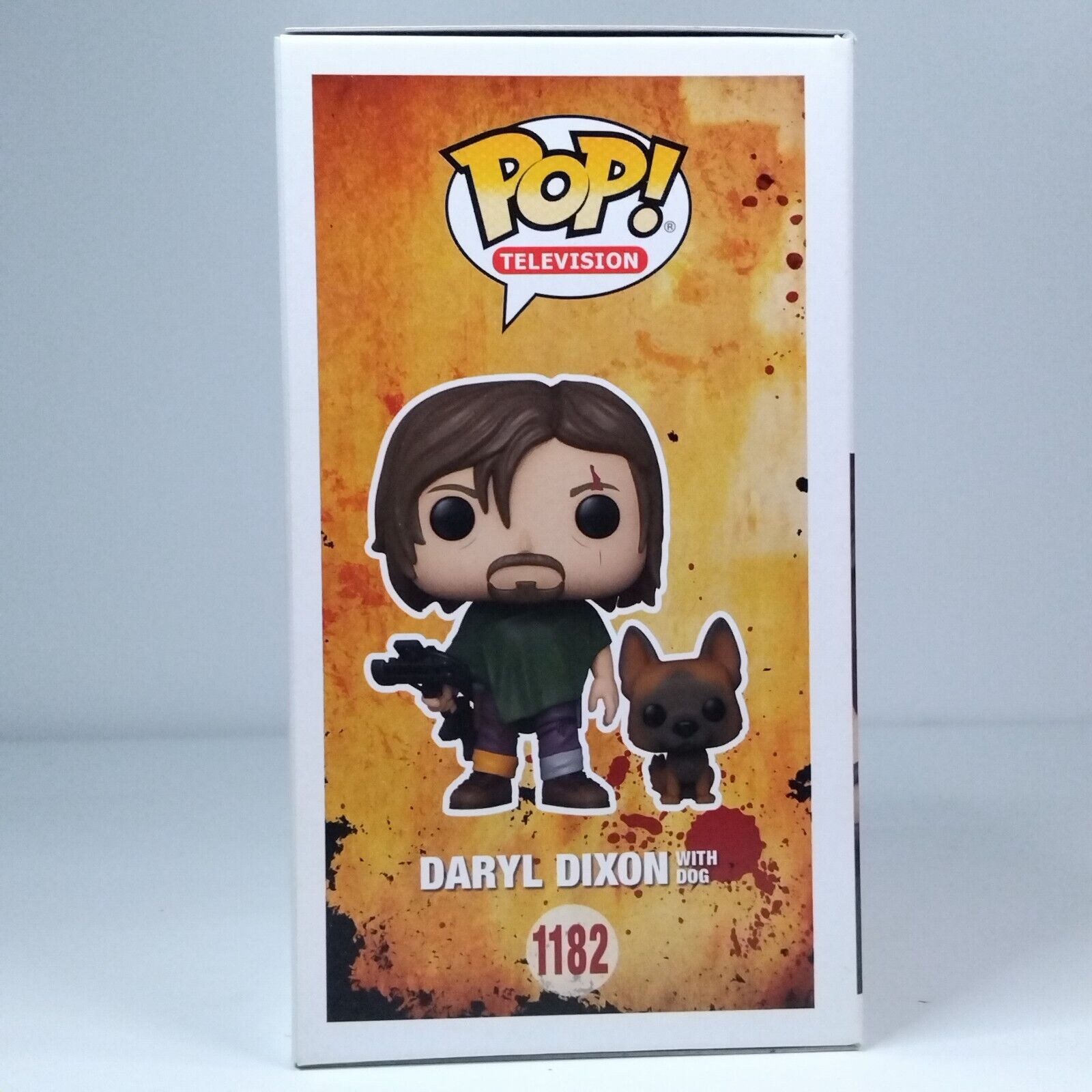 Funko Pop! TV TWD The Walking Dead Daryl Dixon Signed Norman Reedus COA #1182 WS