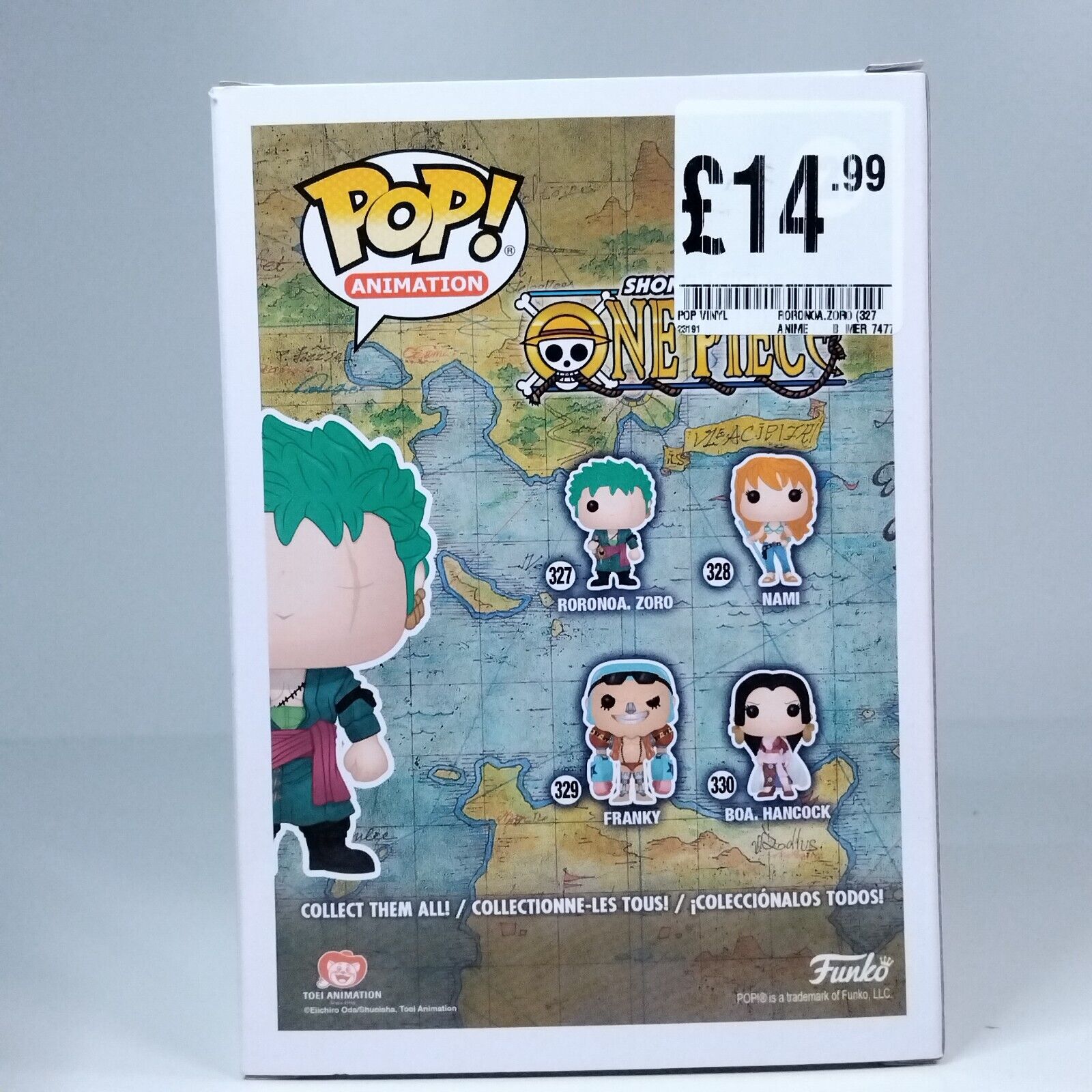 Funko Pop! Anime One Piece Roronoa. Zoro #327