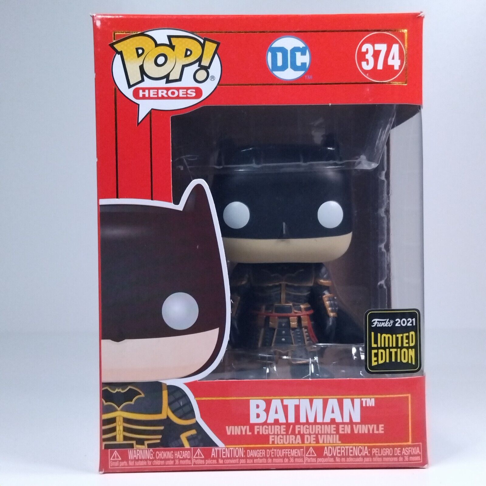 Funko Pop! DC Heroes Imperial Palace Batman Metallic Limited Edition #374