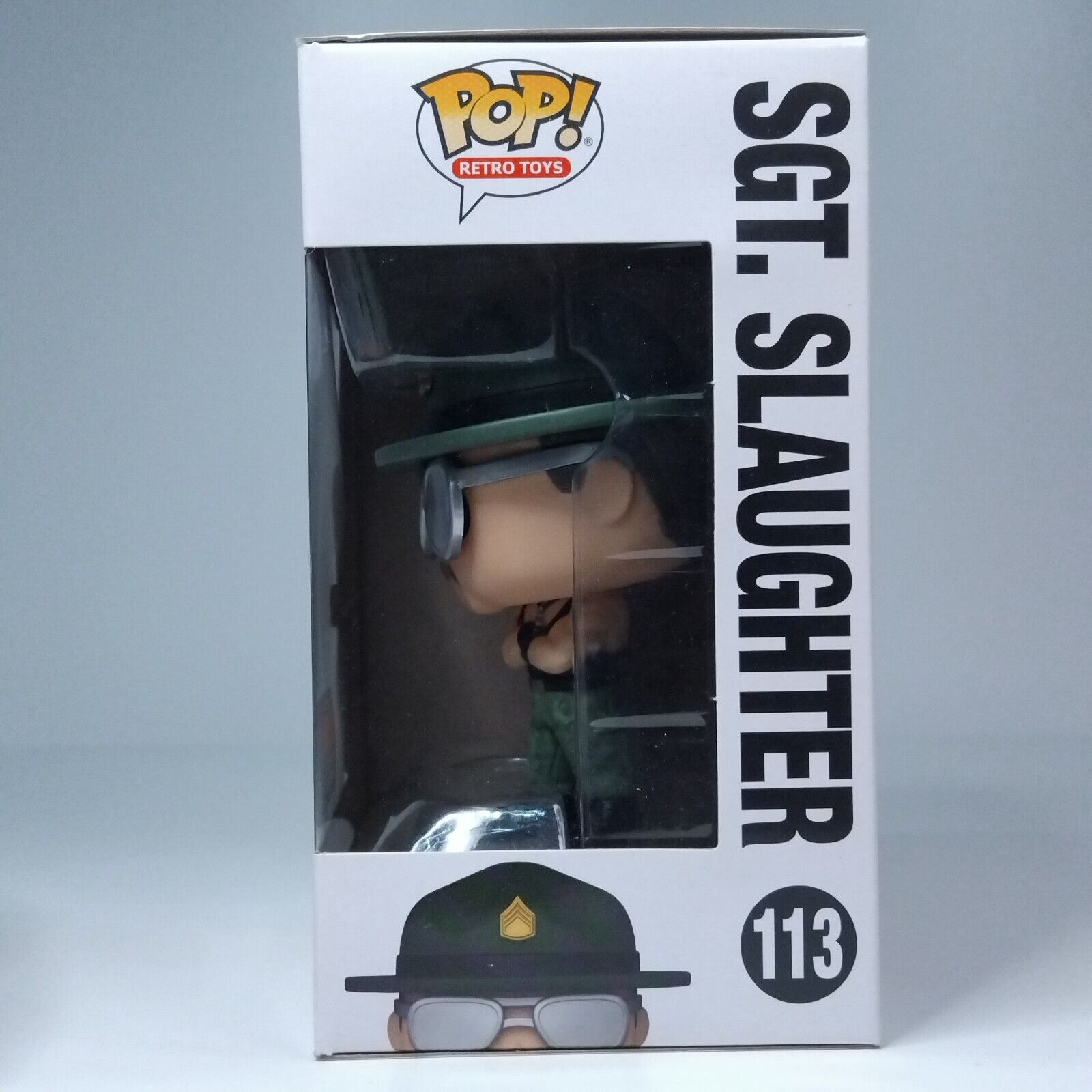 Funko Pop! Retro Toys G.I. Joe Sgt. Slaughter Limited Edtiion #113