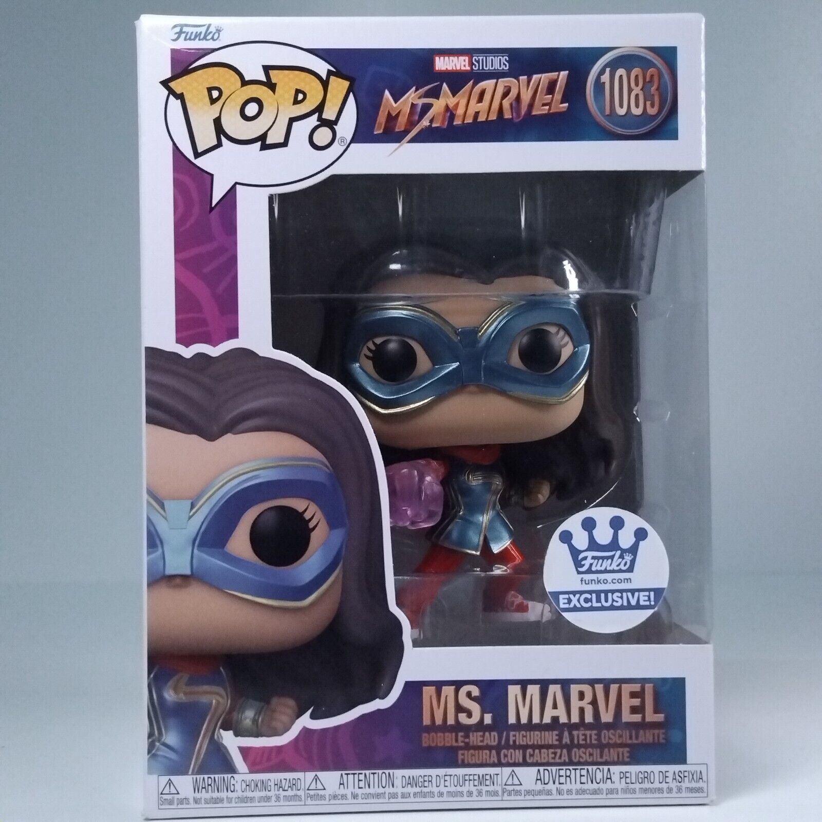 Funko Pop! Marvel Ms. Marvel Exclusive #1083