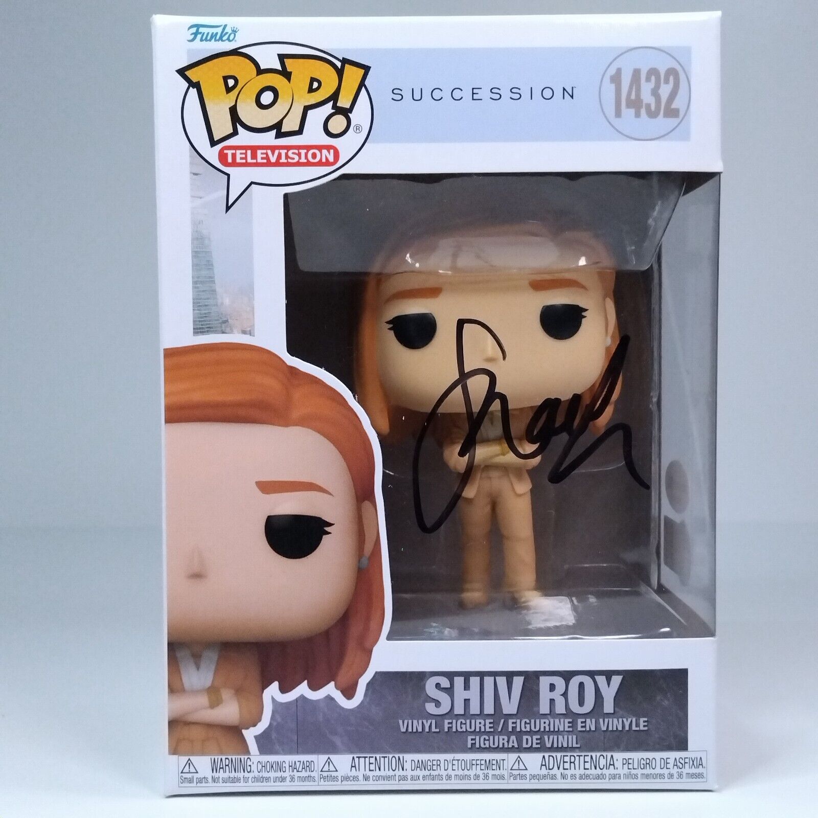 Funko Pop! TV Succession Shiv Roy Signed Sarah Snook COA #1432 WS