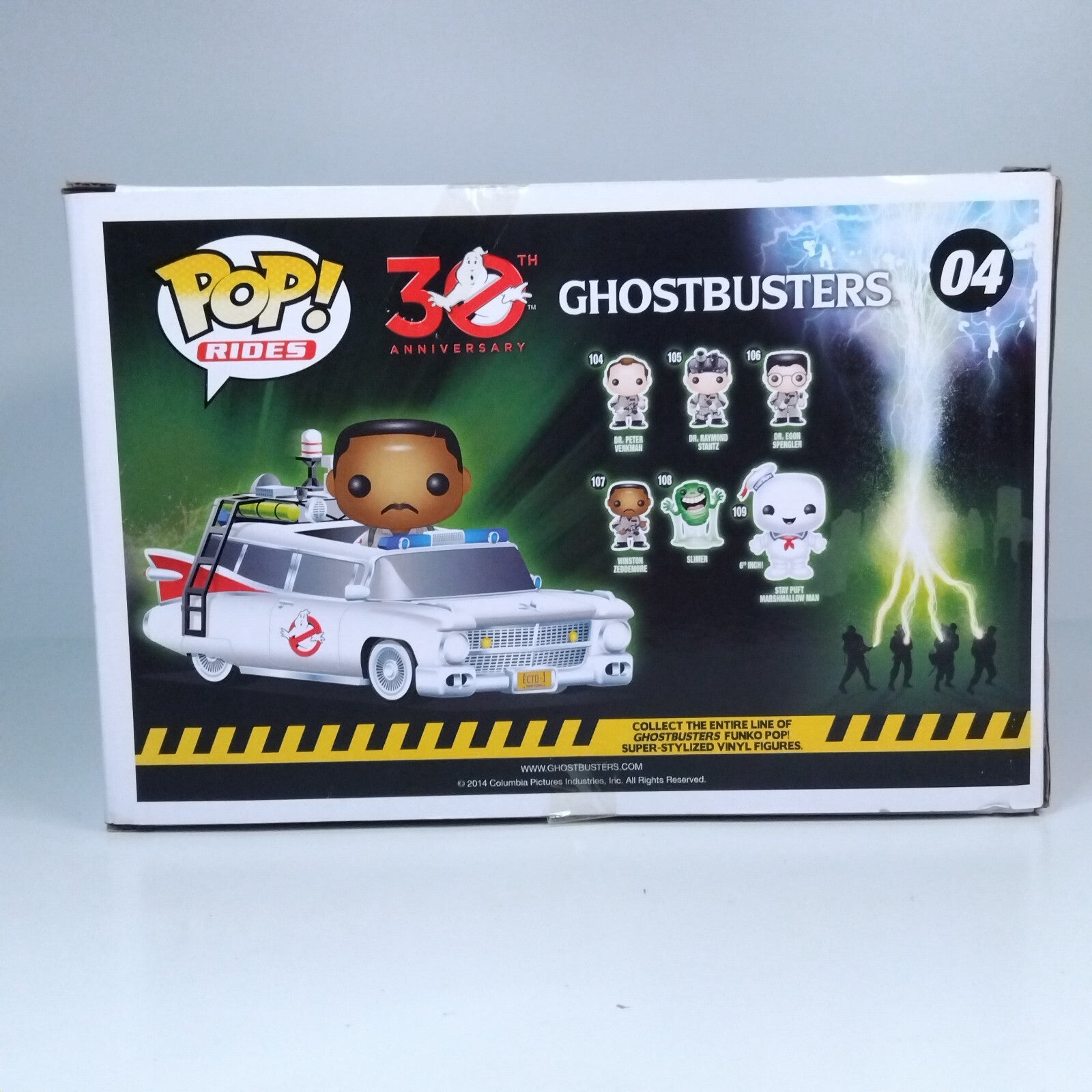 Funko Pop! Movies Rides Ghostbusters Ecto-1 with Winston Zeddemore #04