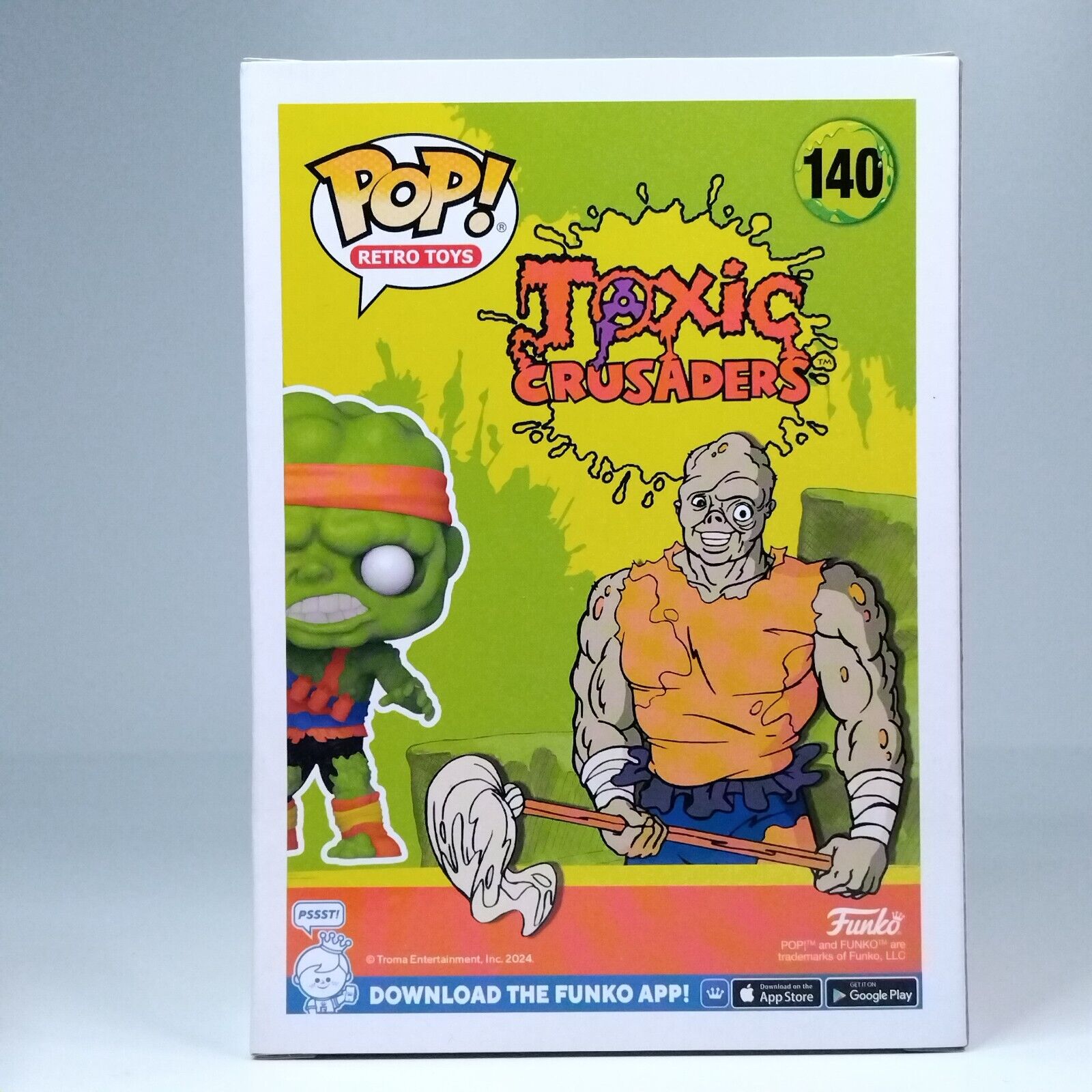 Funko Pop! Retro Toys Toxic Crusaders Toxie #140