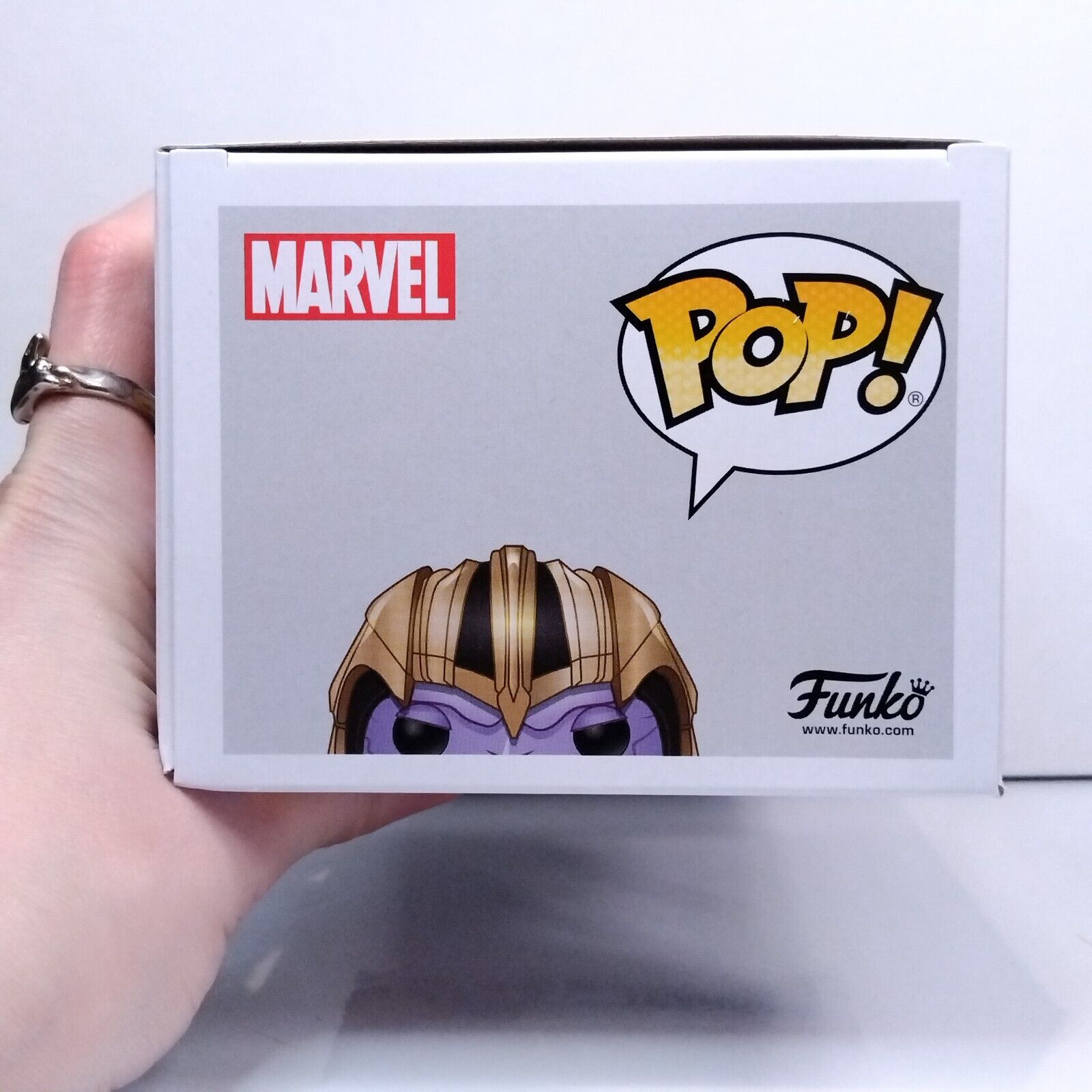 Funko Pop! Marvel Avengers Thanos Signed Josh Brolin COA #453