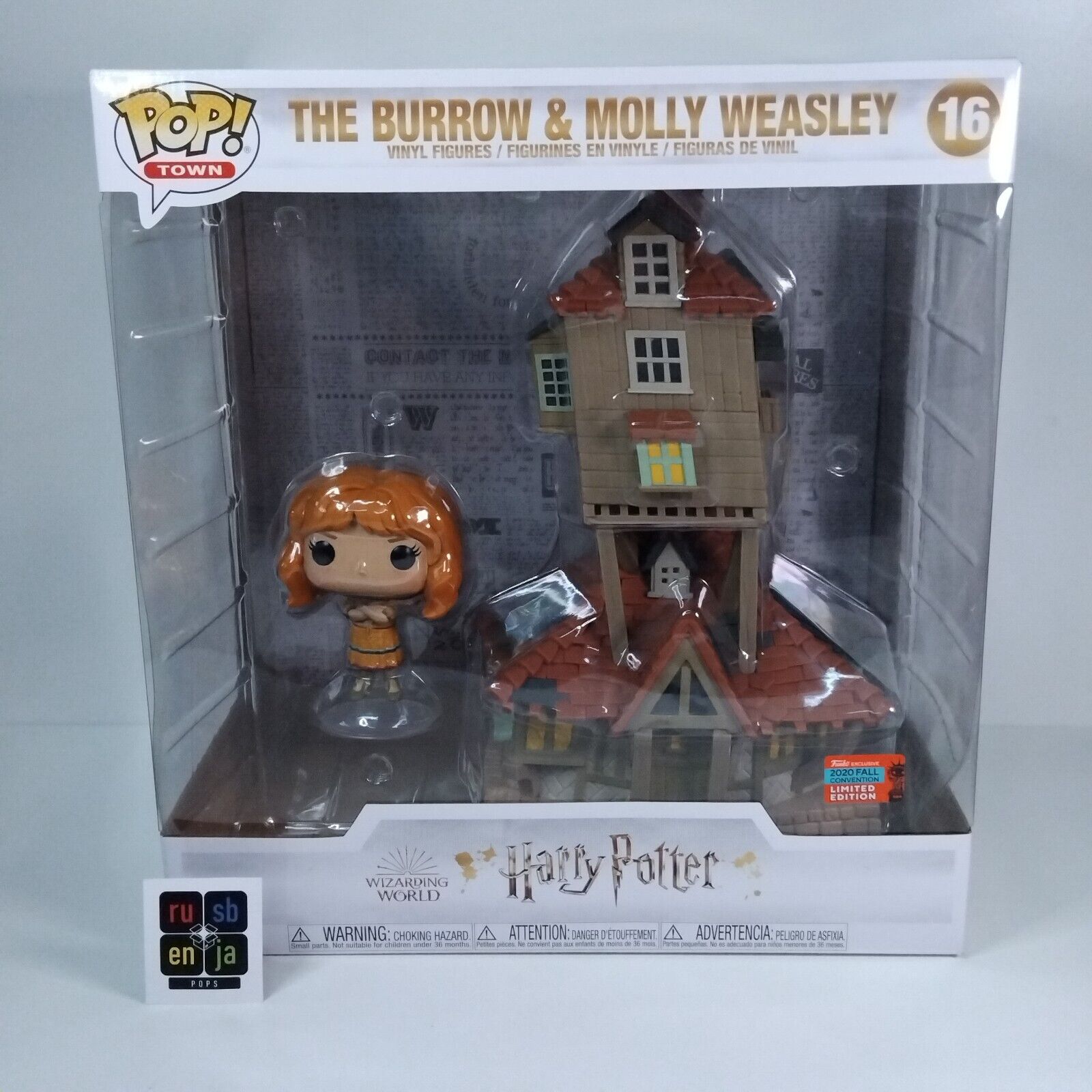 Funko Pop! Harry Potter The Burrow & Molly Weasley Limited Edition #16